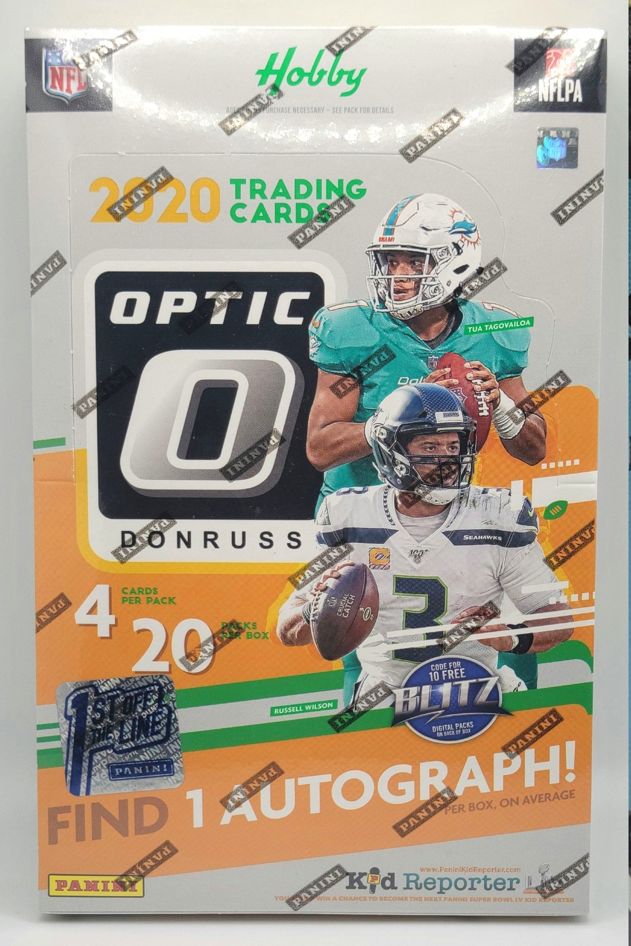 2020 Donruss Optic Football Hobby Box - Trading Card Market
