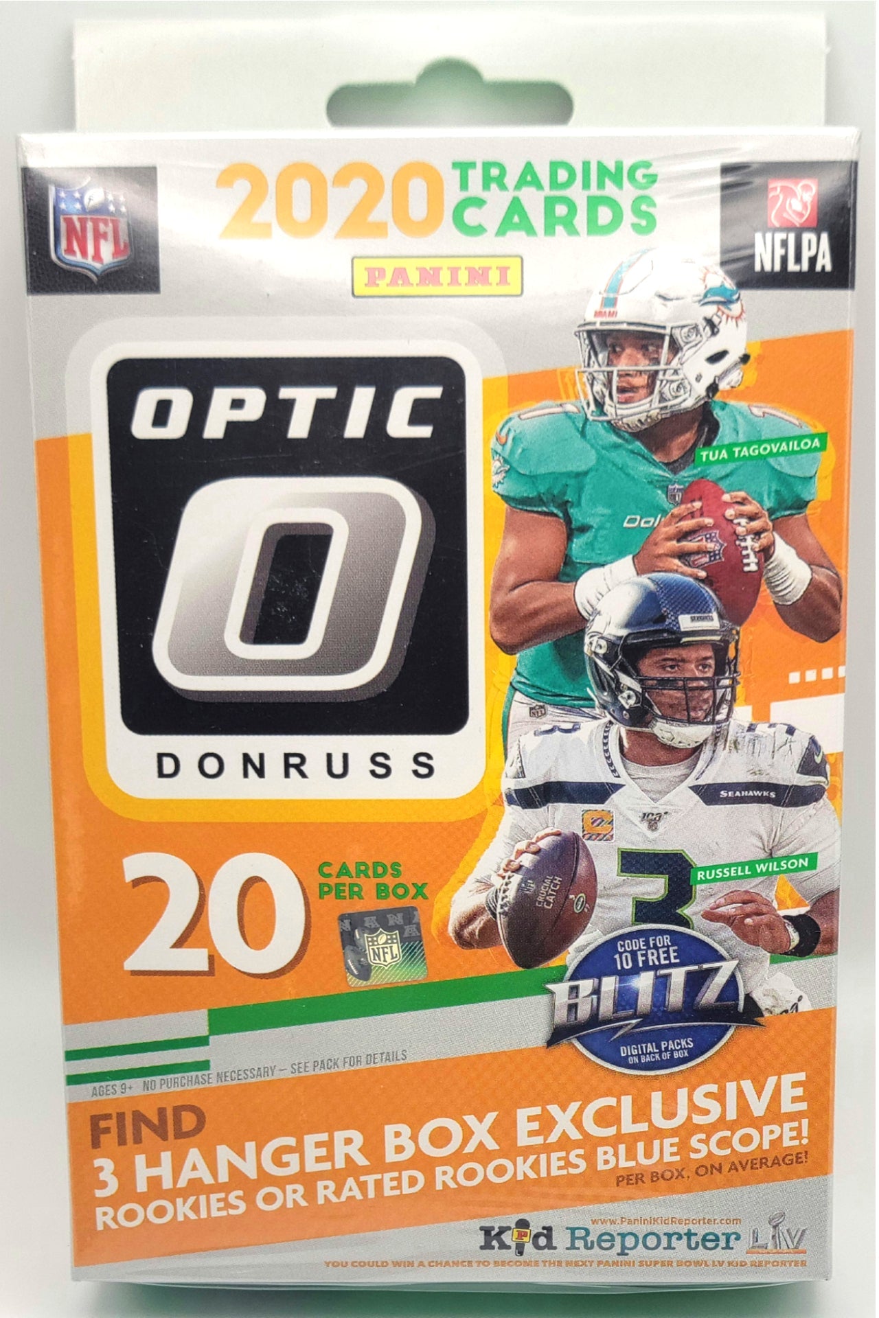2020 Donruss Optic Hanger Football Retail Box - Trading Card Market