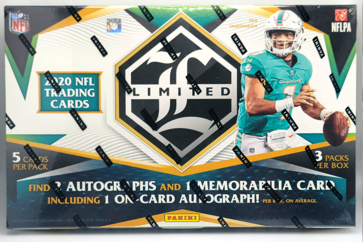 2020 Panini Limited Football Hobby Box - Trading Card Market