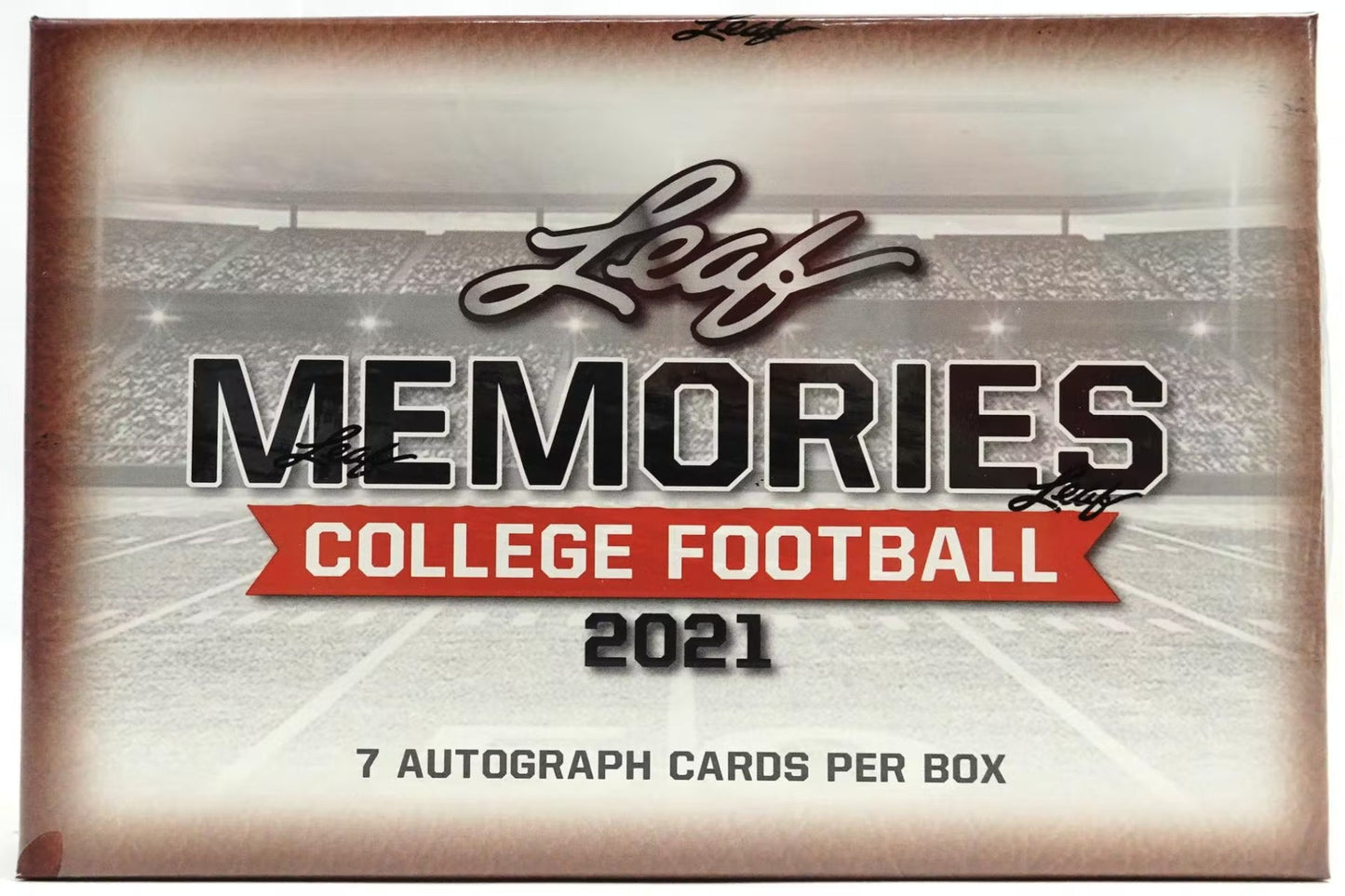 2021 Leaf Memories College Football Hobby Box - Trading Card Market