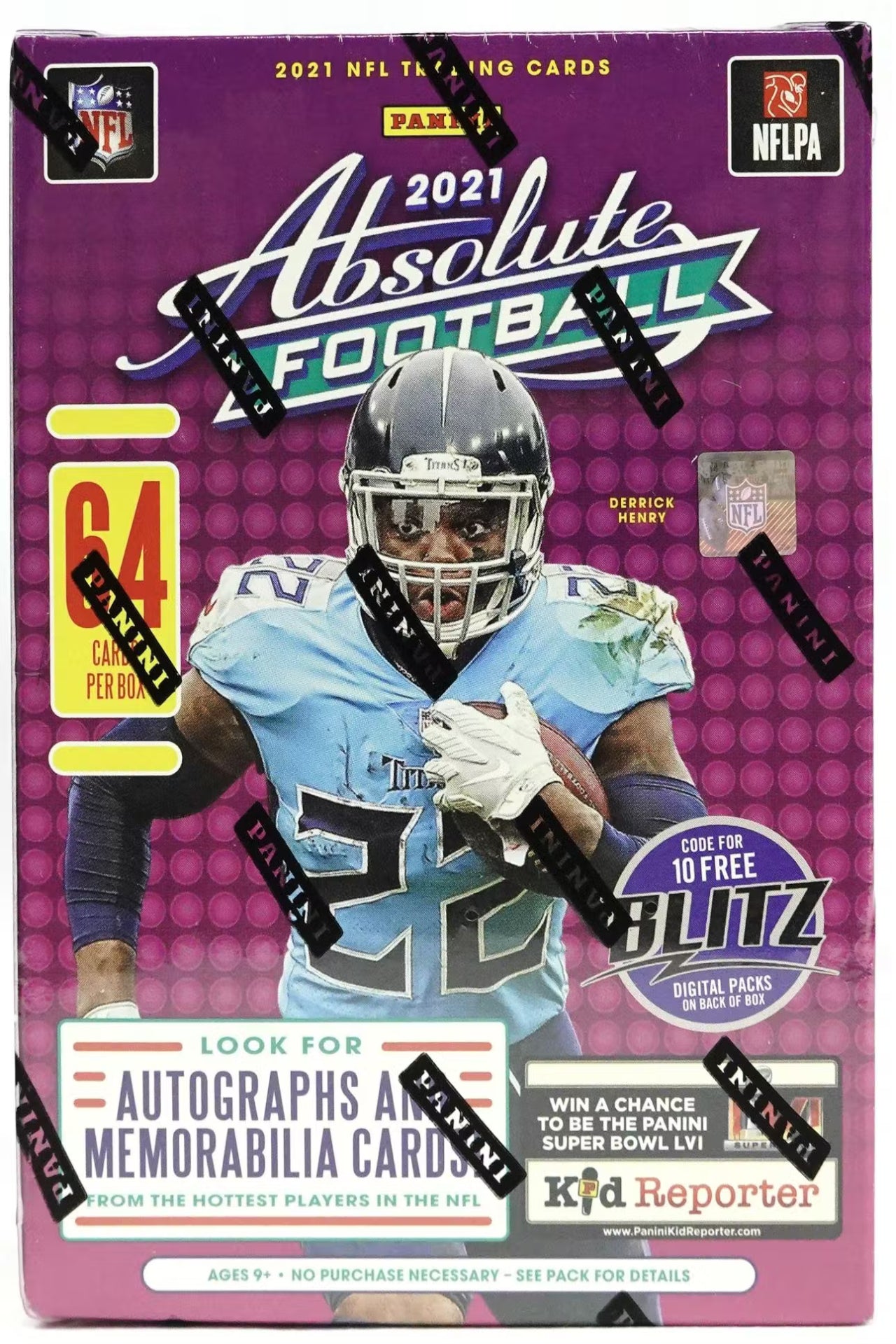 2021 Panini Absolute Blaster Football Retail Box - Trading Card Market