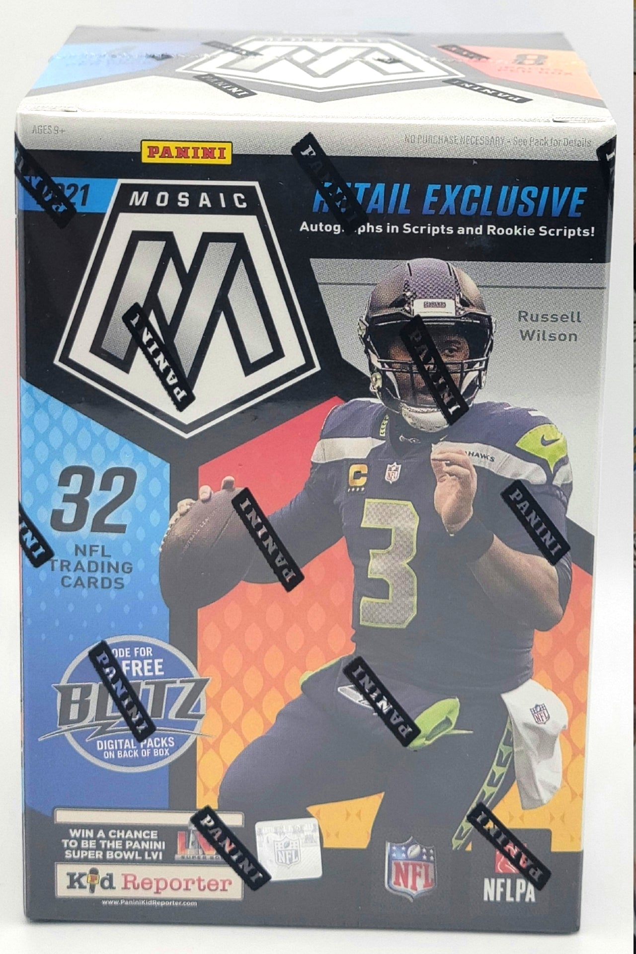 2021 Panini Mosaic Blaster Football Retail Box - Trading Card Market