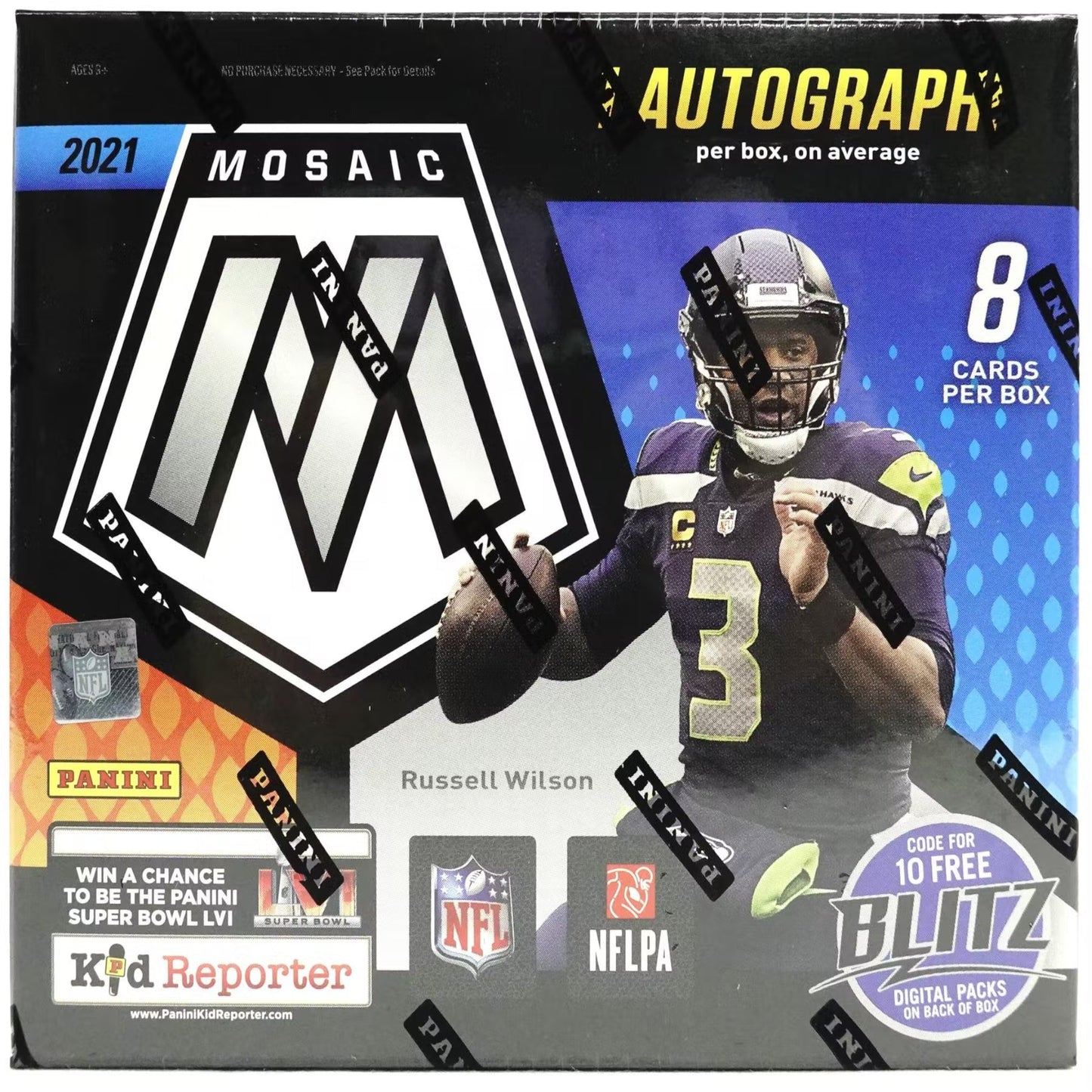 2021 Panini Mosaic Choice Football Hobby Box - Trading Card Market