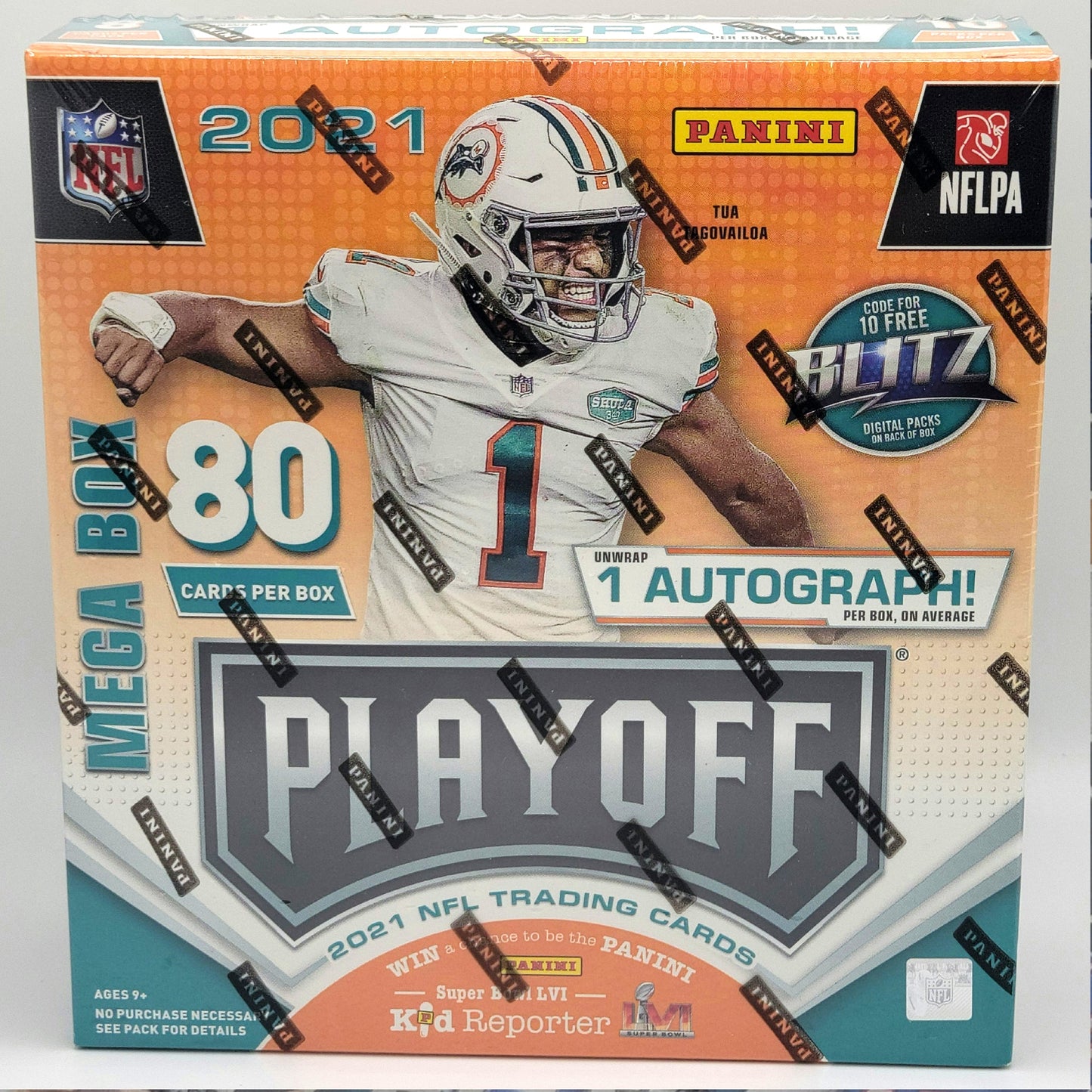 2021 Panini Playoff Mega Football Box (Back - to - School Sale) - Trading Card Market
