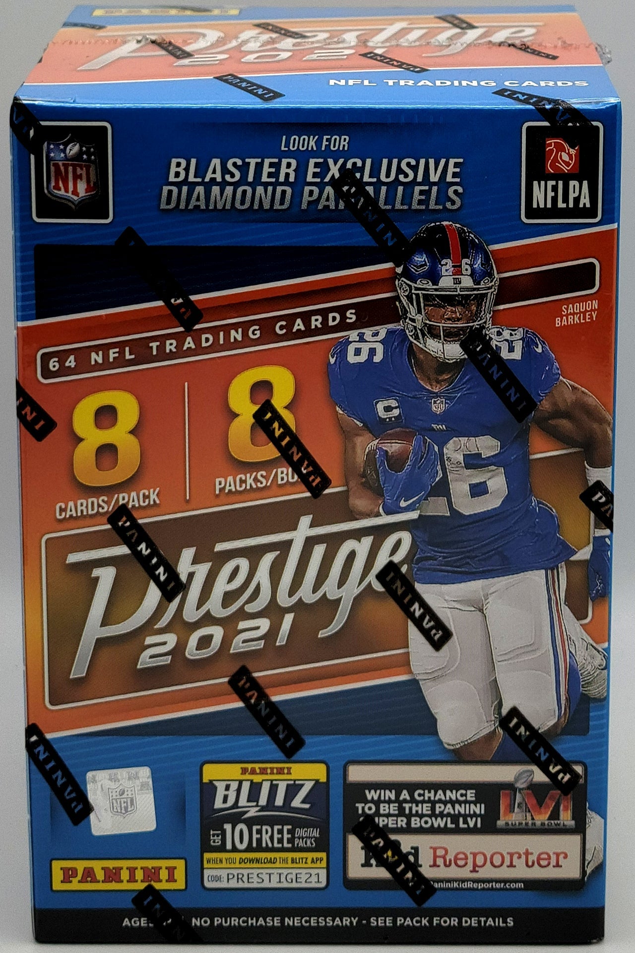2021 Panini Prestige Blaster Football Retail Box - Trading Card Market