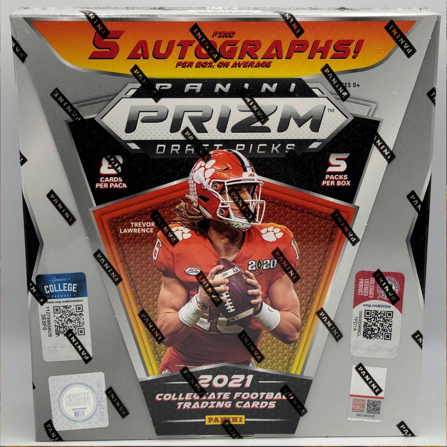 2021 Panini Prizm Draft Pick Football Hobby Box - Trading Card Market