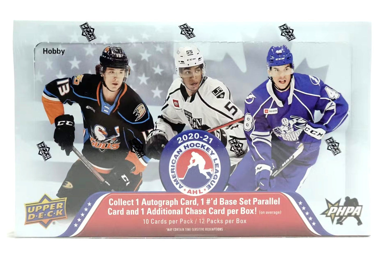 2020/21 Upper Deck AHL Hockey Hobby Box - Trading Card Market