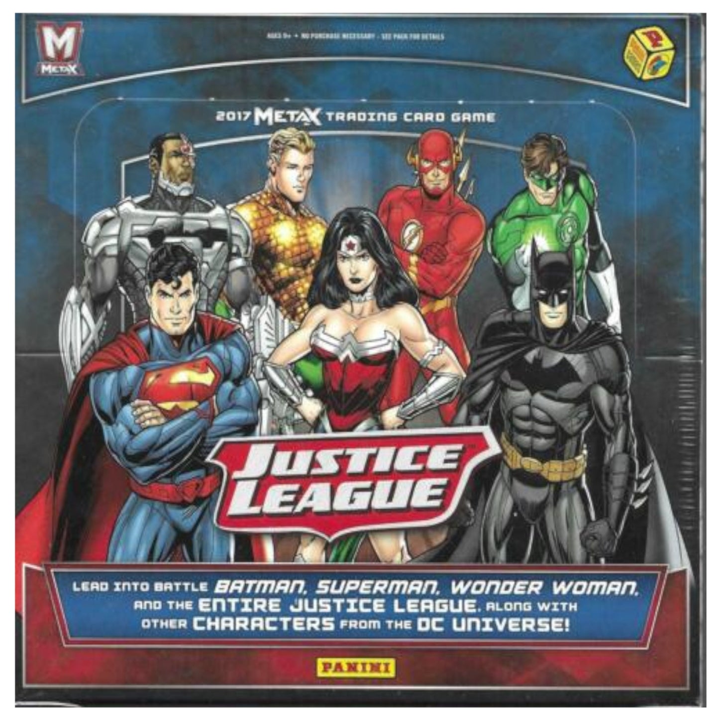 2017 Panini Metax Justice League Hobby Box - Trading Card Market