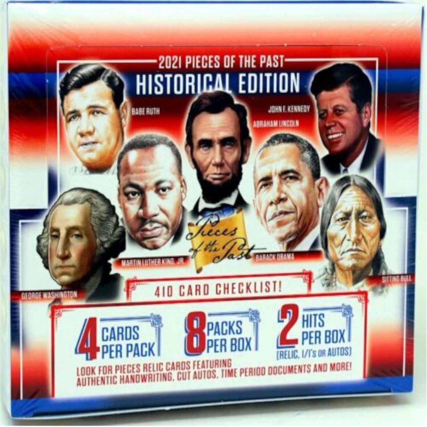2021 Super Break Pieces of the Past History Non Sport Hobby Box - Trading Card Market