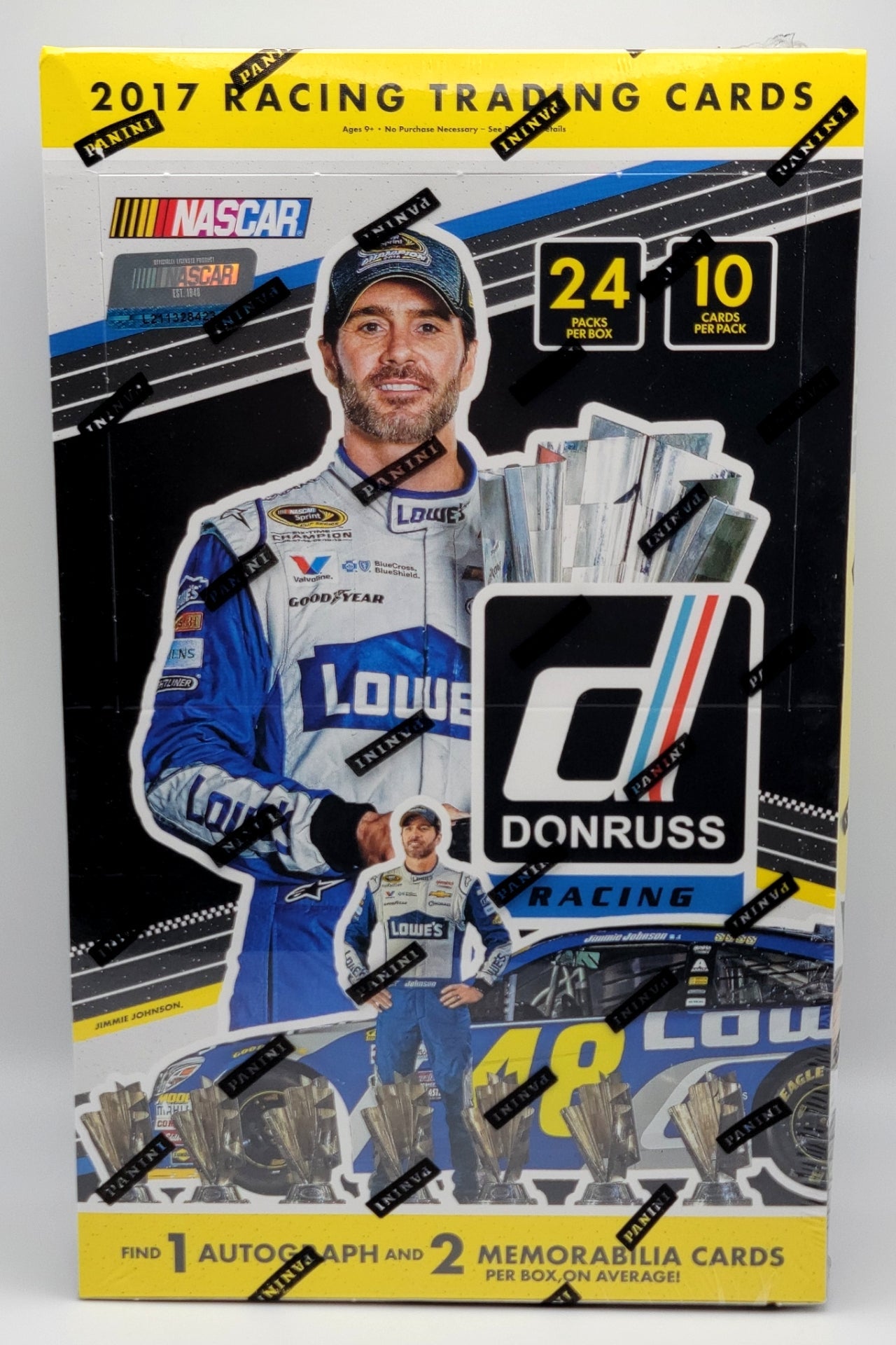 2017 Panini Donruss Racing Hobby Box - Trading Card Market