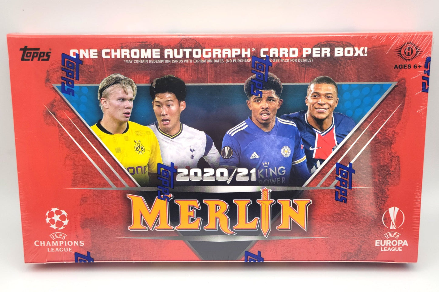 2020/21 Topps Merlin Chrome UEFA Soccer Hobby Box - Trading Card Market