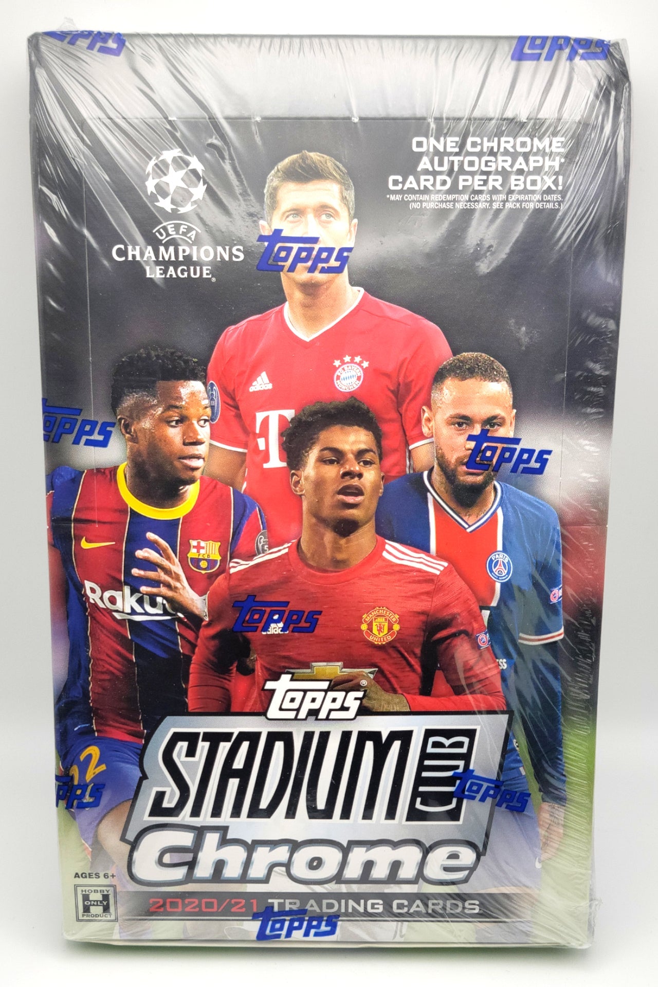 2020/21 Topps Stadium Club Chrome Soccer Box