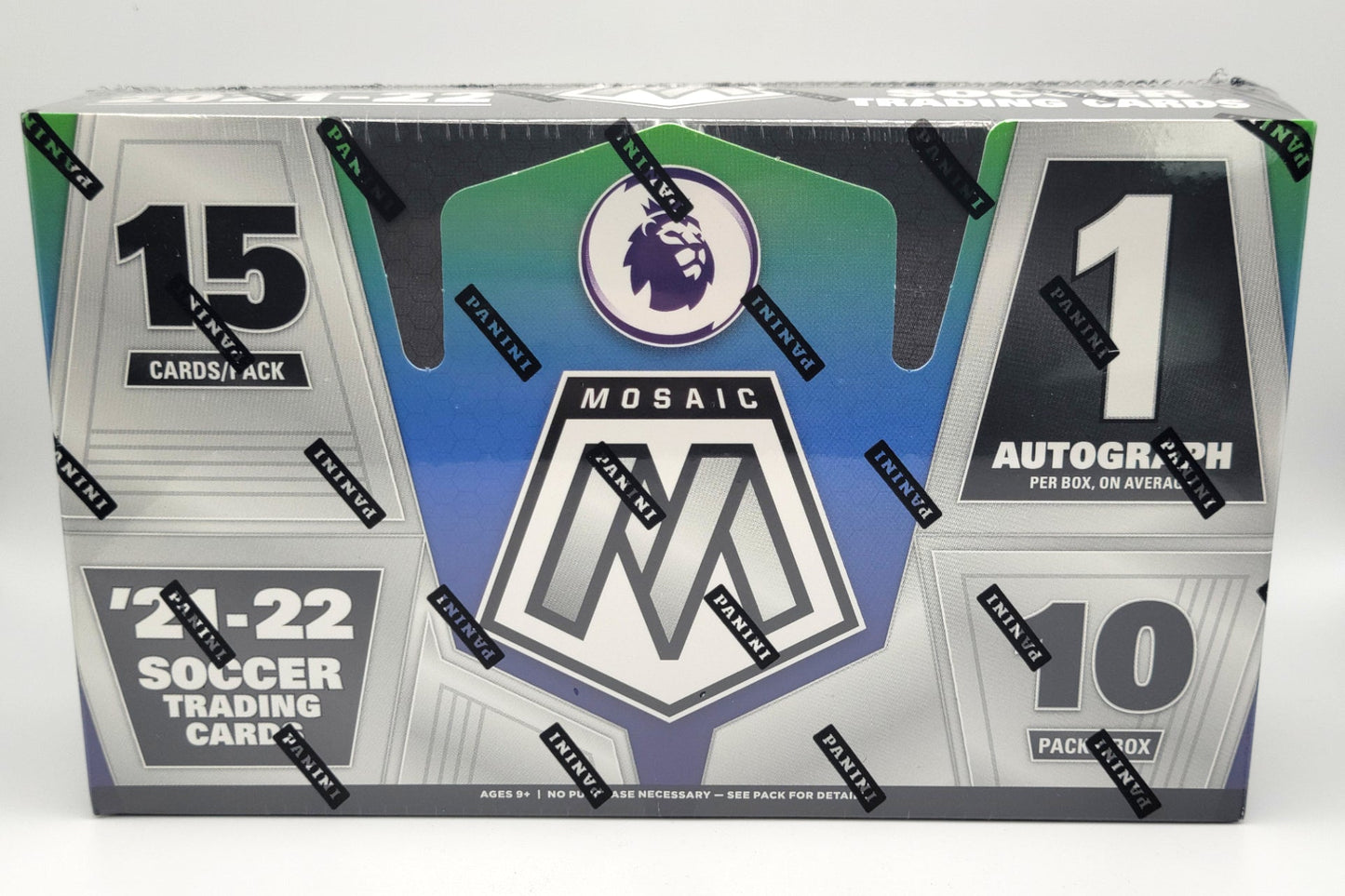 2021/22 Panini Mosaic EPL Soccer Hobby Box - Trading Card Market
