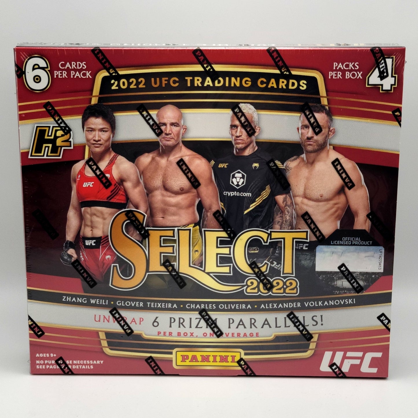 2022 Panini Select H2 UFC Hobby Box - Trading Card Market