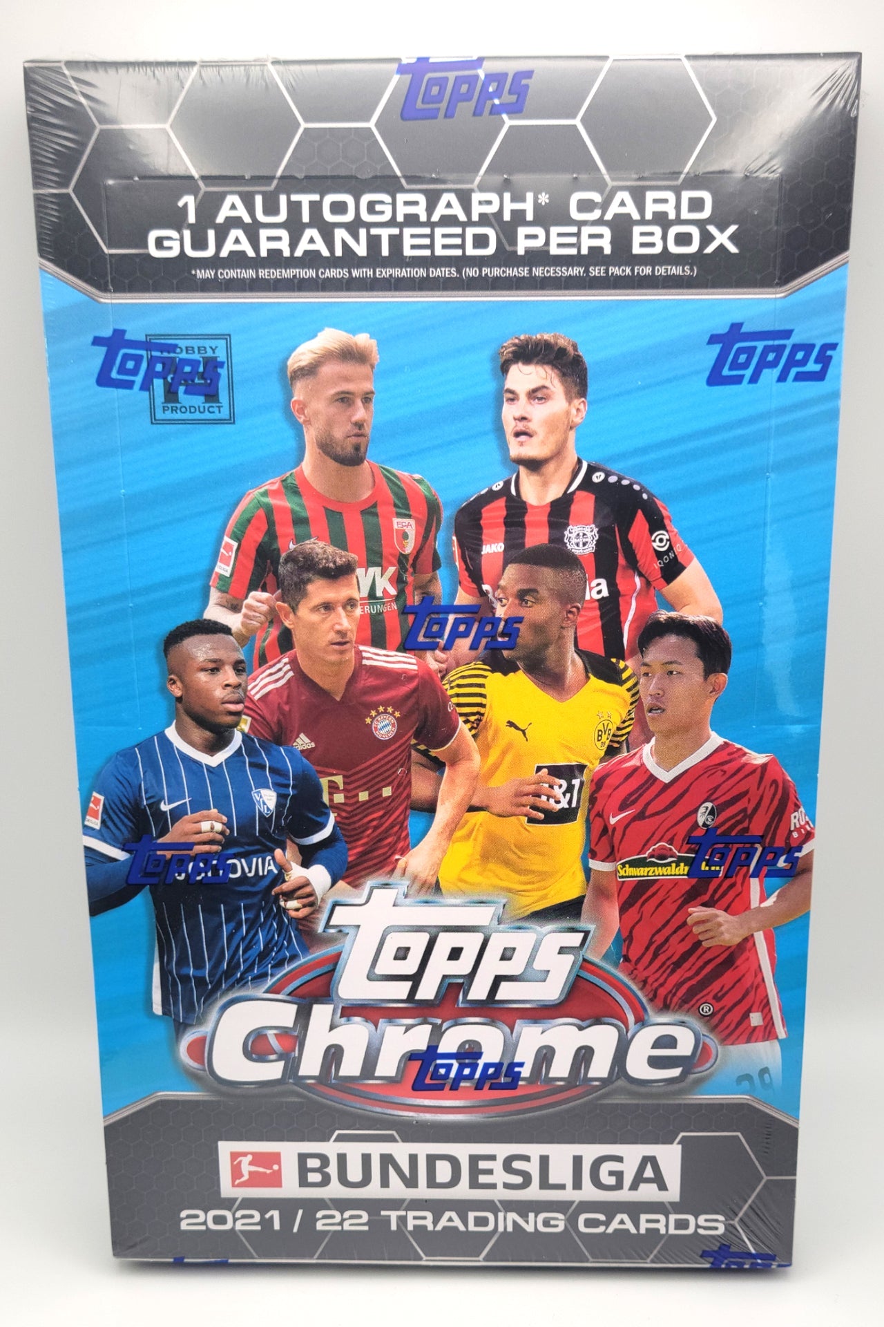 2021/22 Topps Bundesliga Chrome Soccer Hobby Box - Trading Card Market