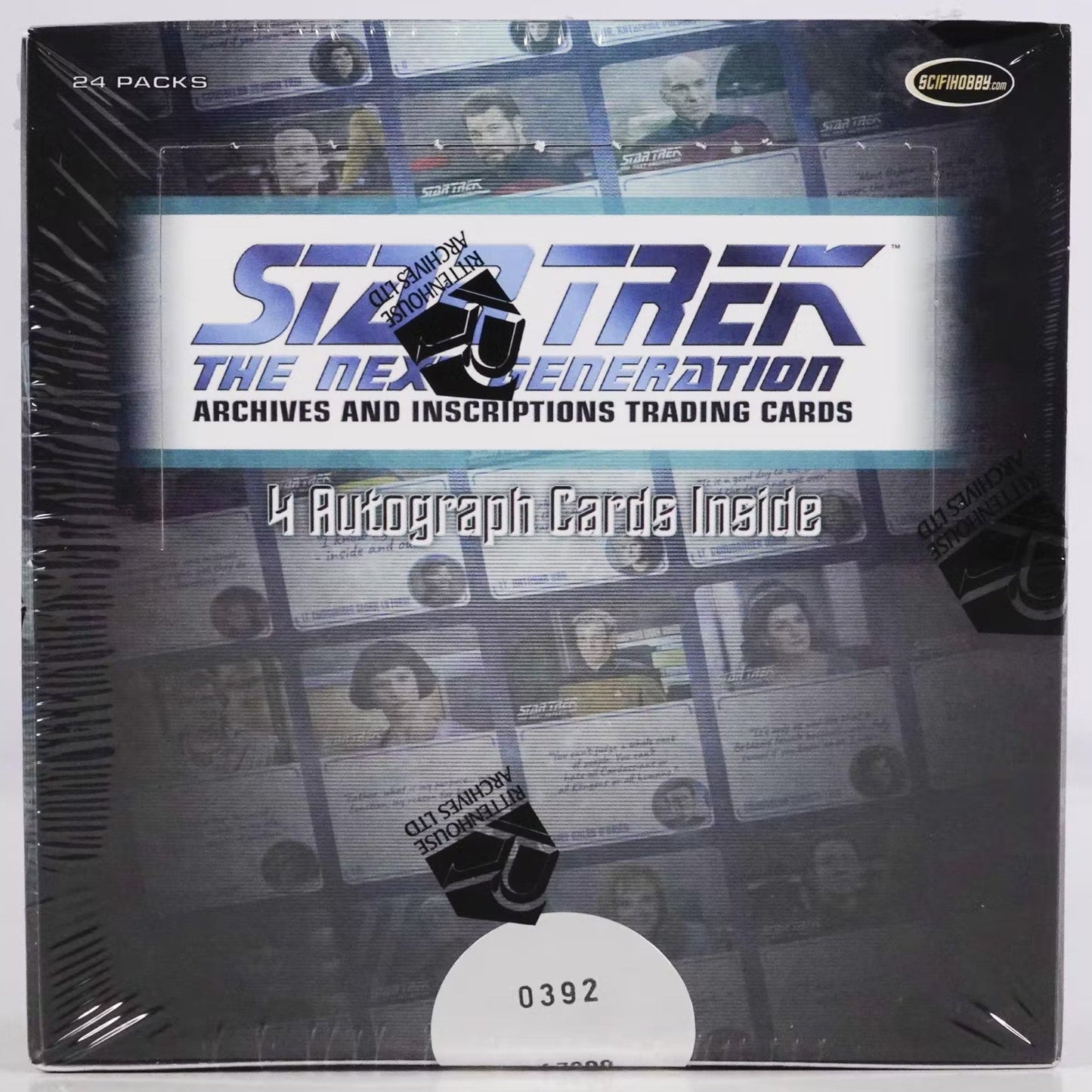 2022 Rittenhouse Star Trek The Next Generation Archives & Inscriptions Hobby Box - Trading Card Market
