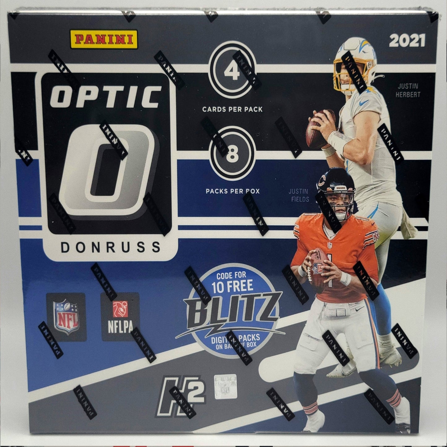 2021 Panini Donruss Optic Hybrid H2 Football Hobby Box