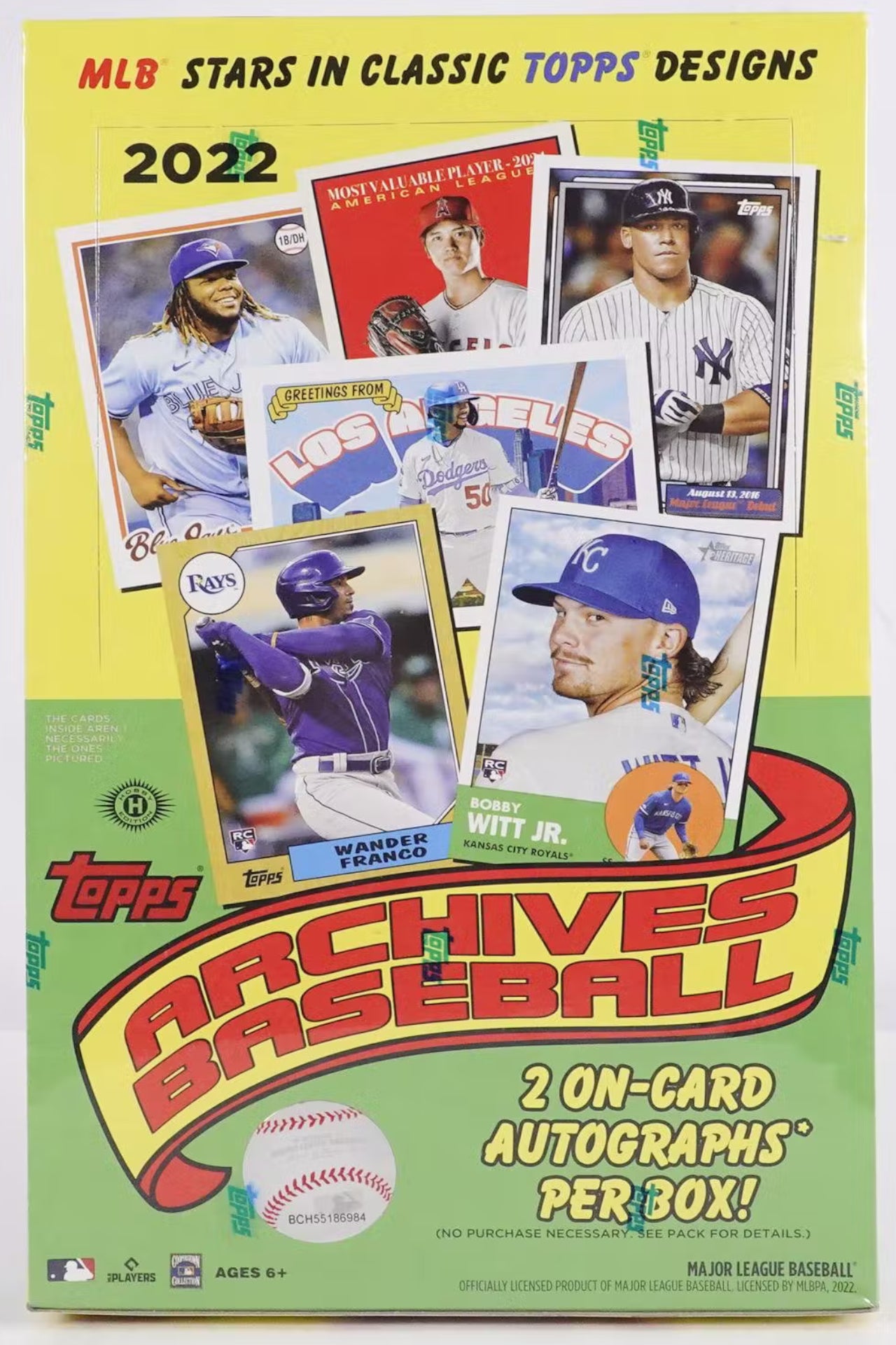 2022 Topps Archives Baseball Hobby Box - Trading Card Market