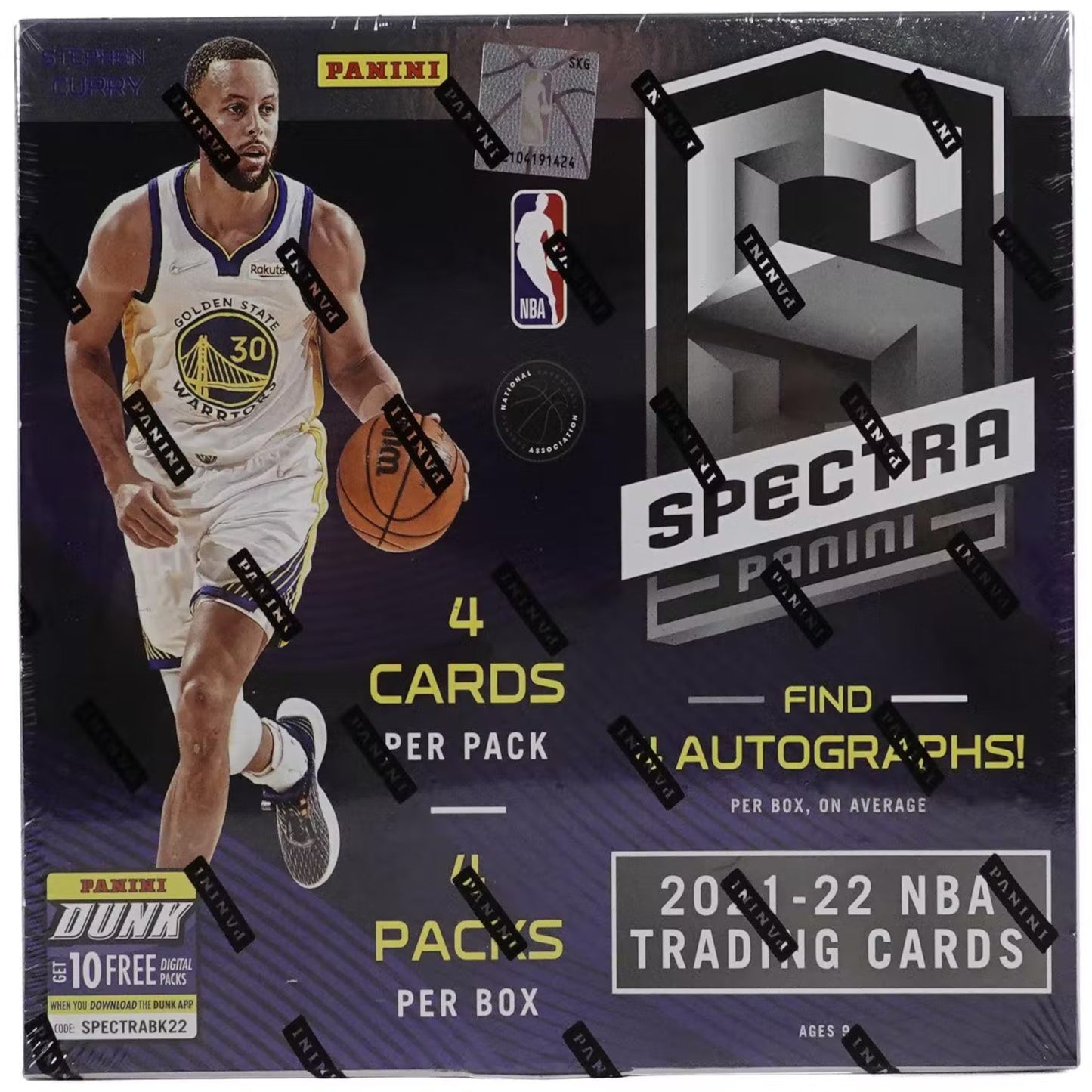 2021/22 Panini Spectra Basketball Hobby Box - Trading Card Market