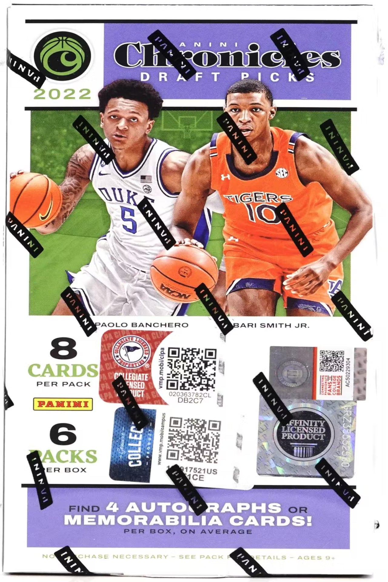 2022/23 Panini Chronicles Draft Picks Basketball Hobby Box - Trading Card Market