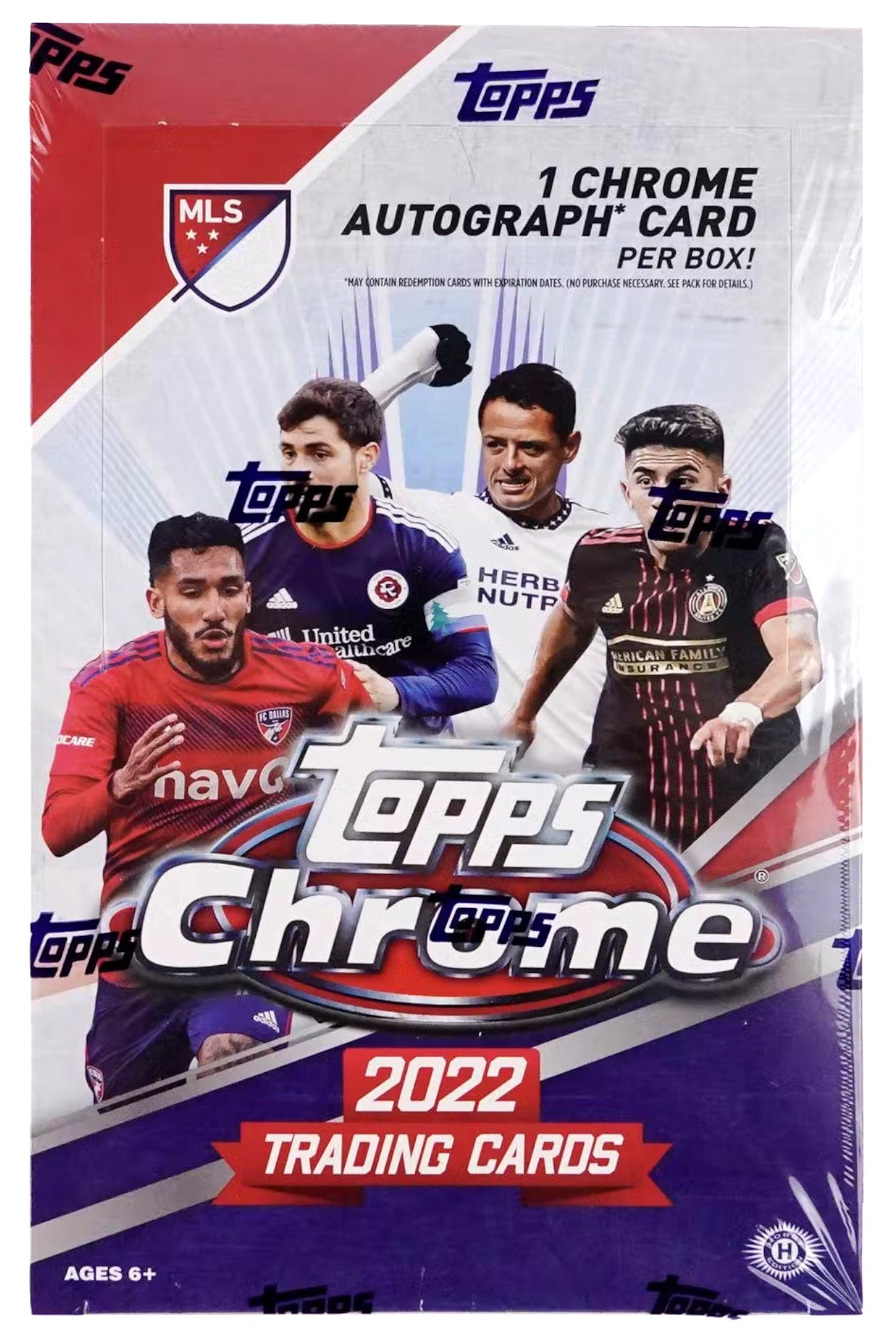 2022 Topps Chrome MLS Hobby Box - Trading Card Market
