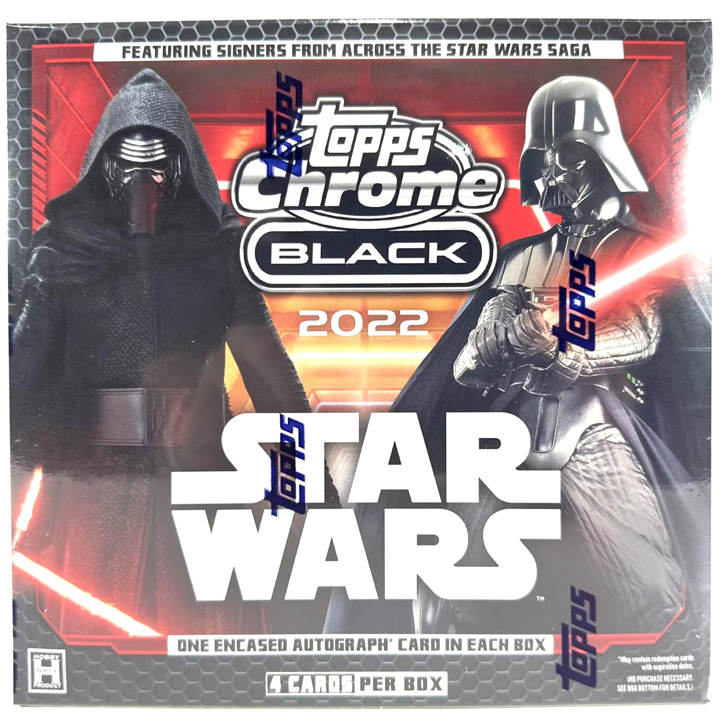 2022 Topps Star Wars Chrome Black Hobby Box - Trading Card Market
