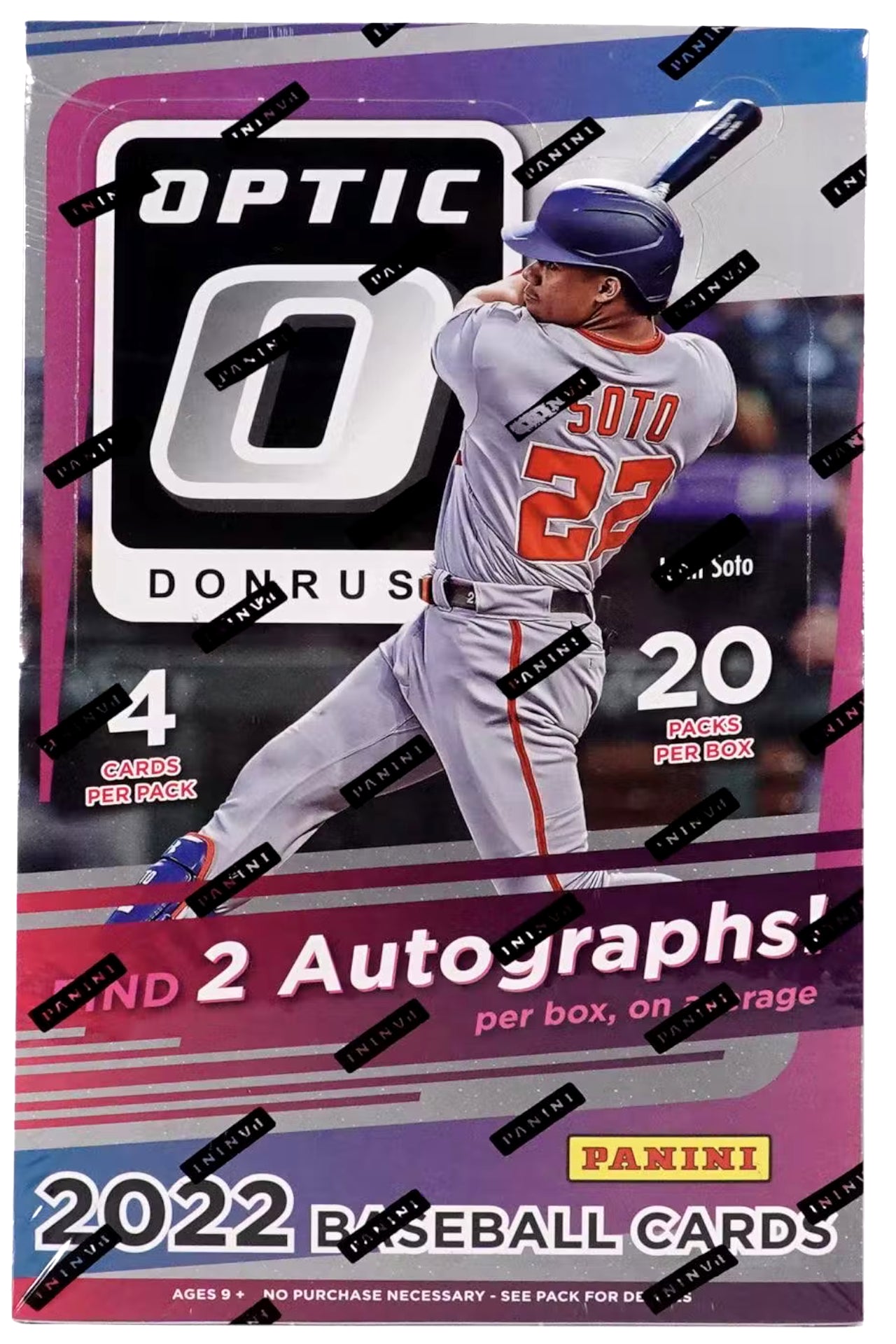 2022 Panini Donruss Optic Baseball Hobby Box - Trading Card Market