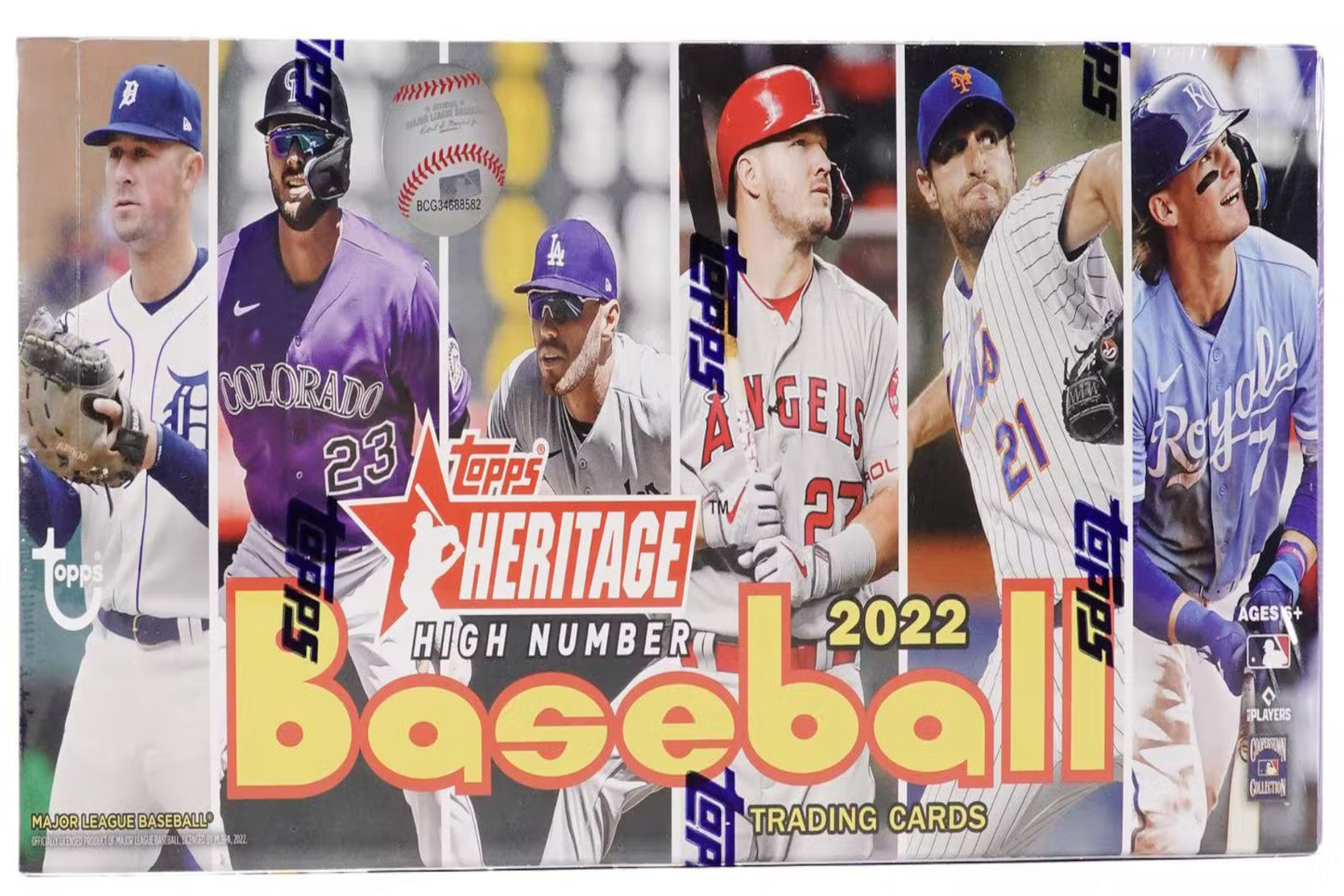2022 Topps Heritage High Number Baseball Hobby Box - Trading Card Market