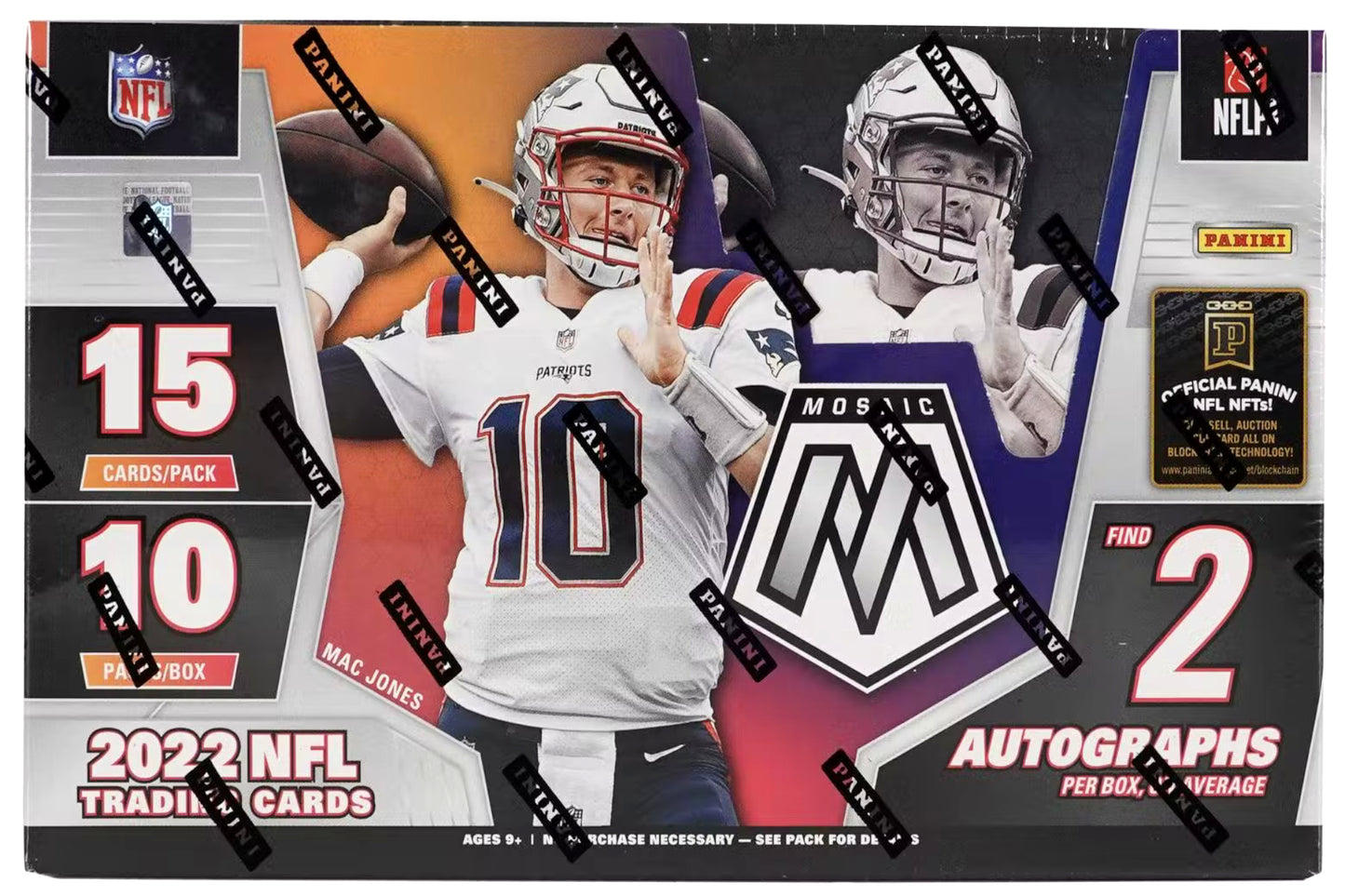 2022 Panini Mosaic Football Hobby Box - Trading Card Market