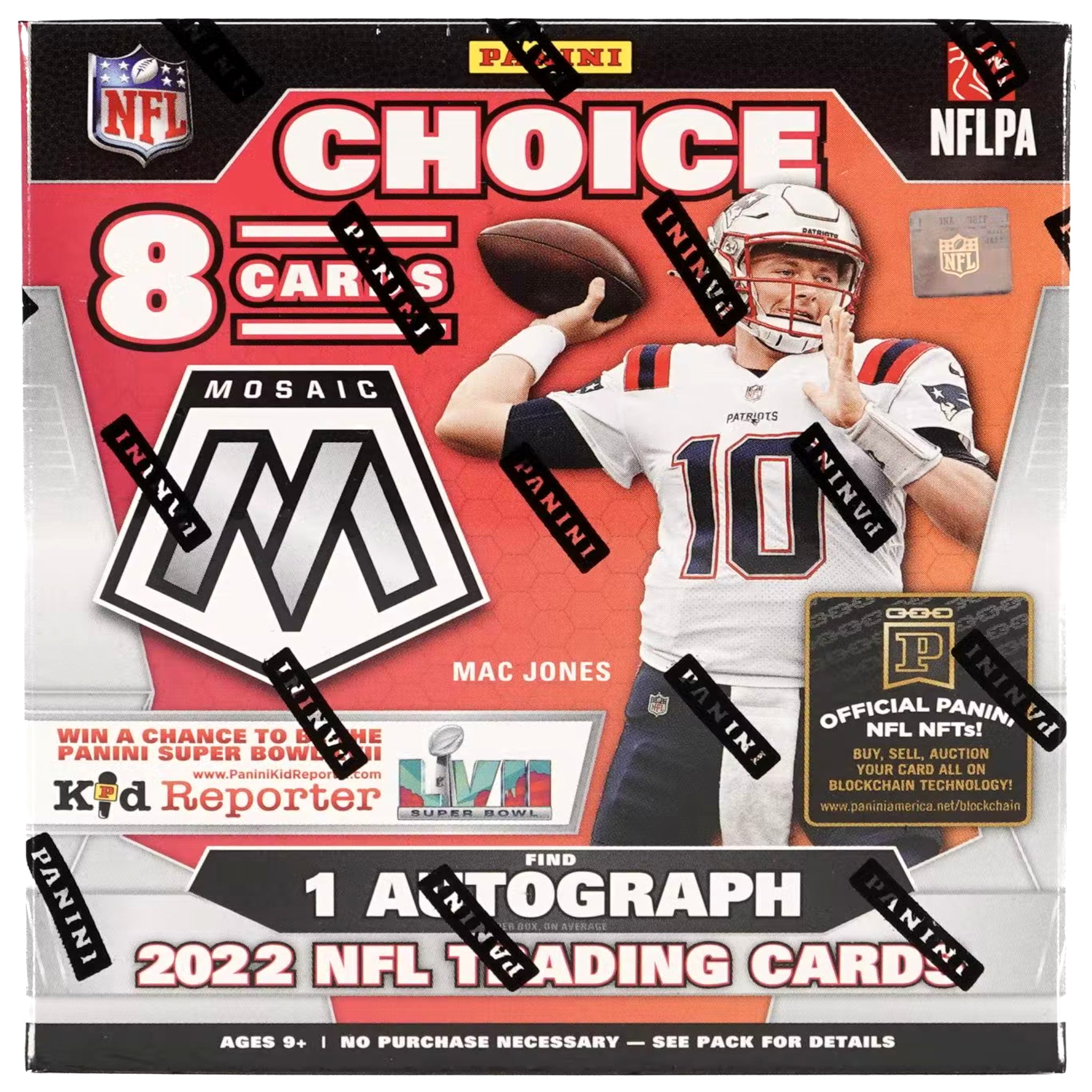 2022 Panini Mosaic Choice Football Hobby Box Trading Card Market