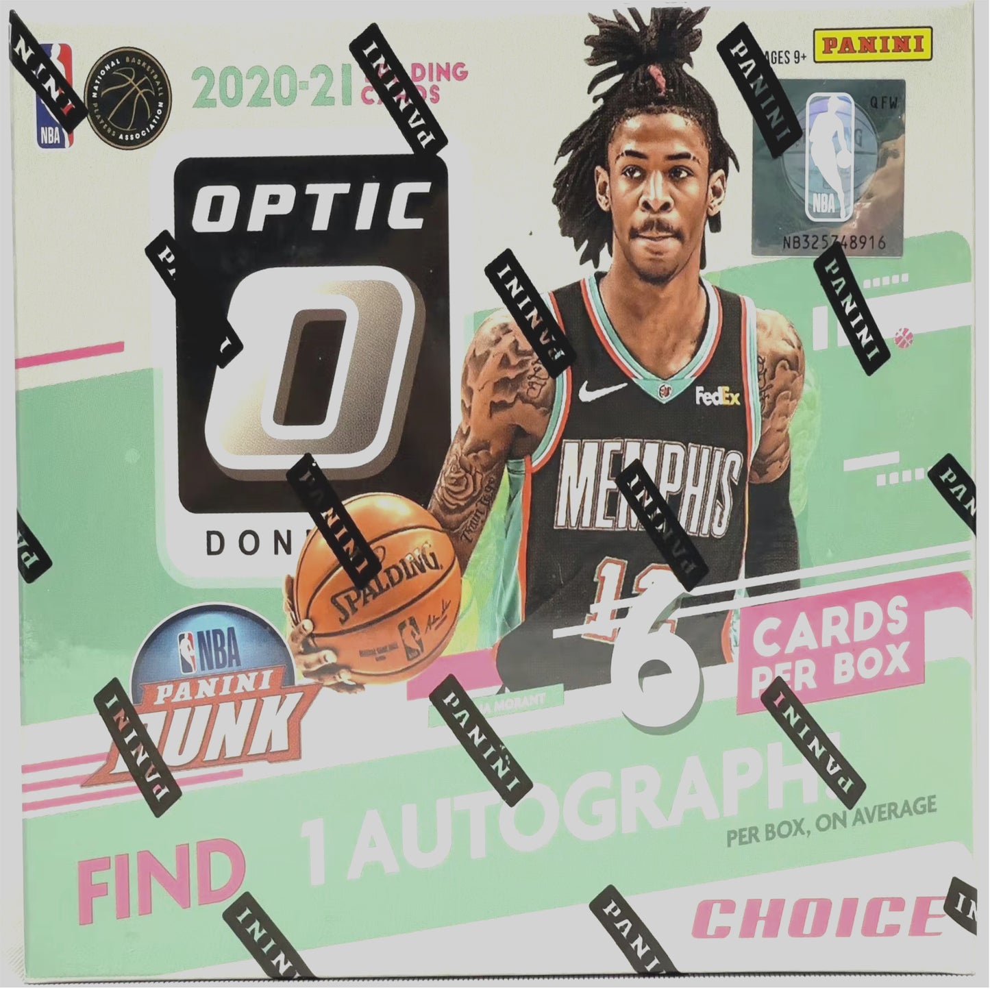 2020/21 Panini Donruss Optic Choice Basketball Box