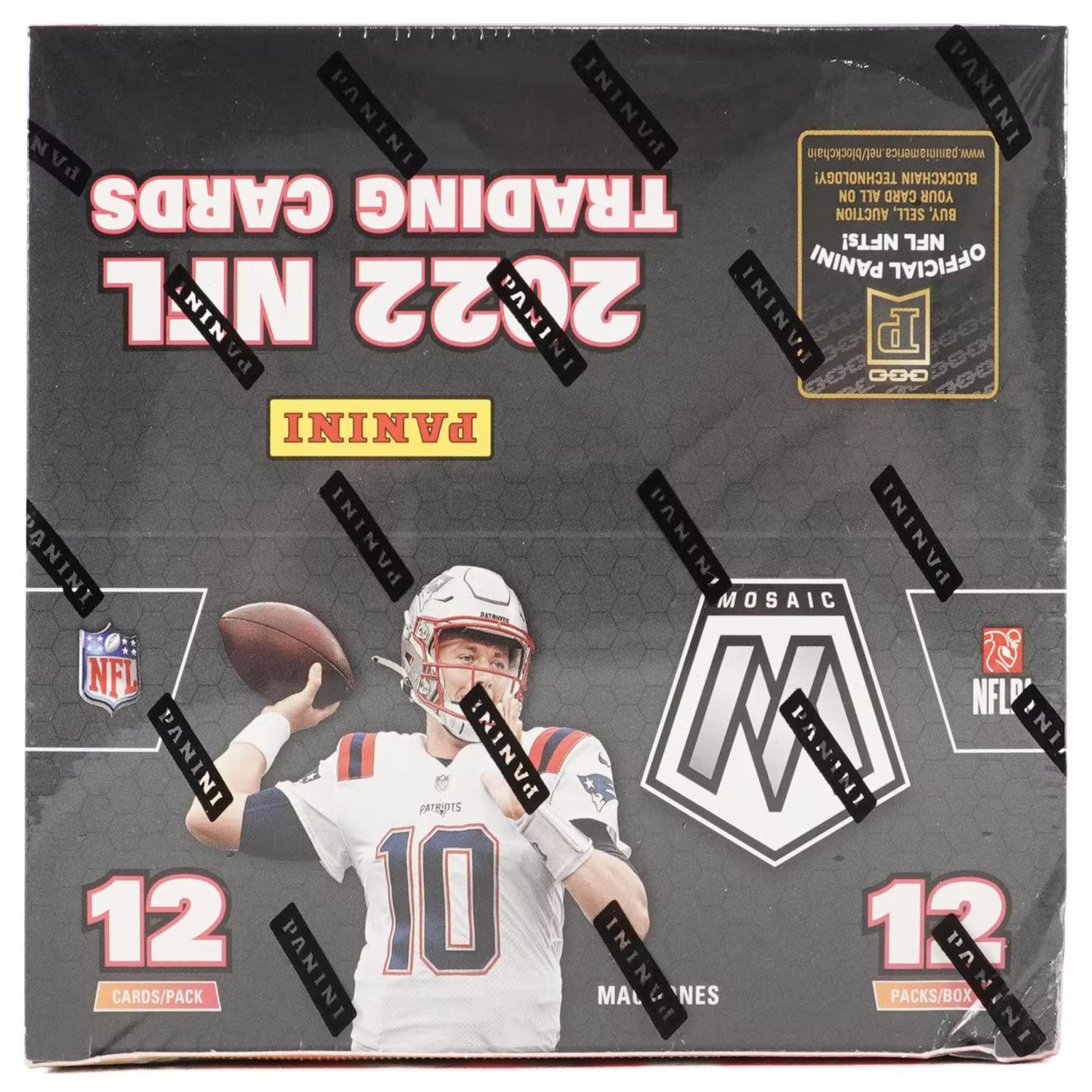 2022 Panini Mosaic No Huddle Football Hobby Box
