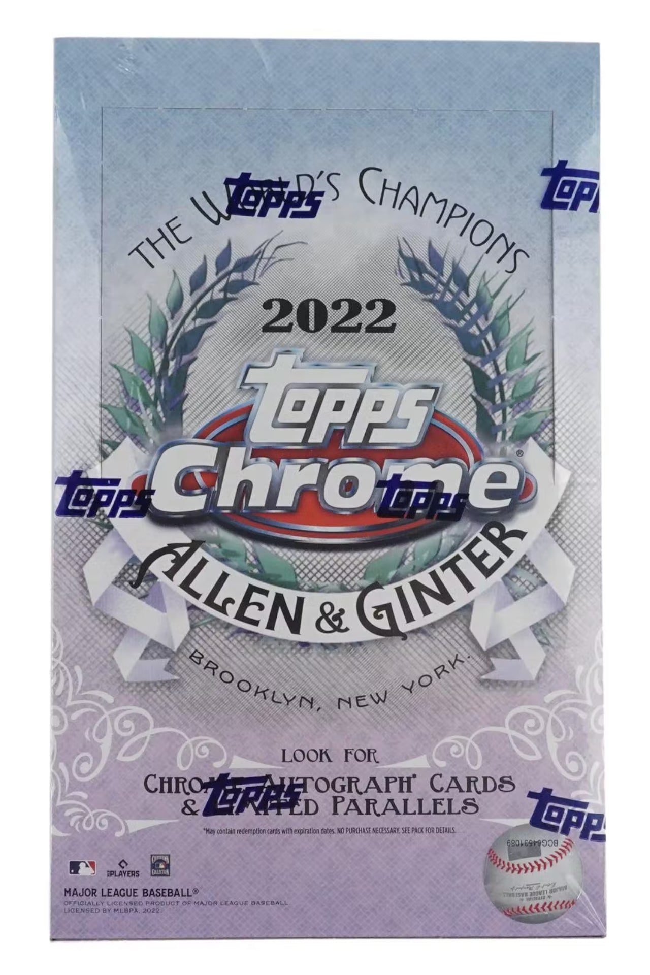 2022 Topps Allen & Ginter Chrome Baseball Hobby Box - Trading Card Market