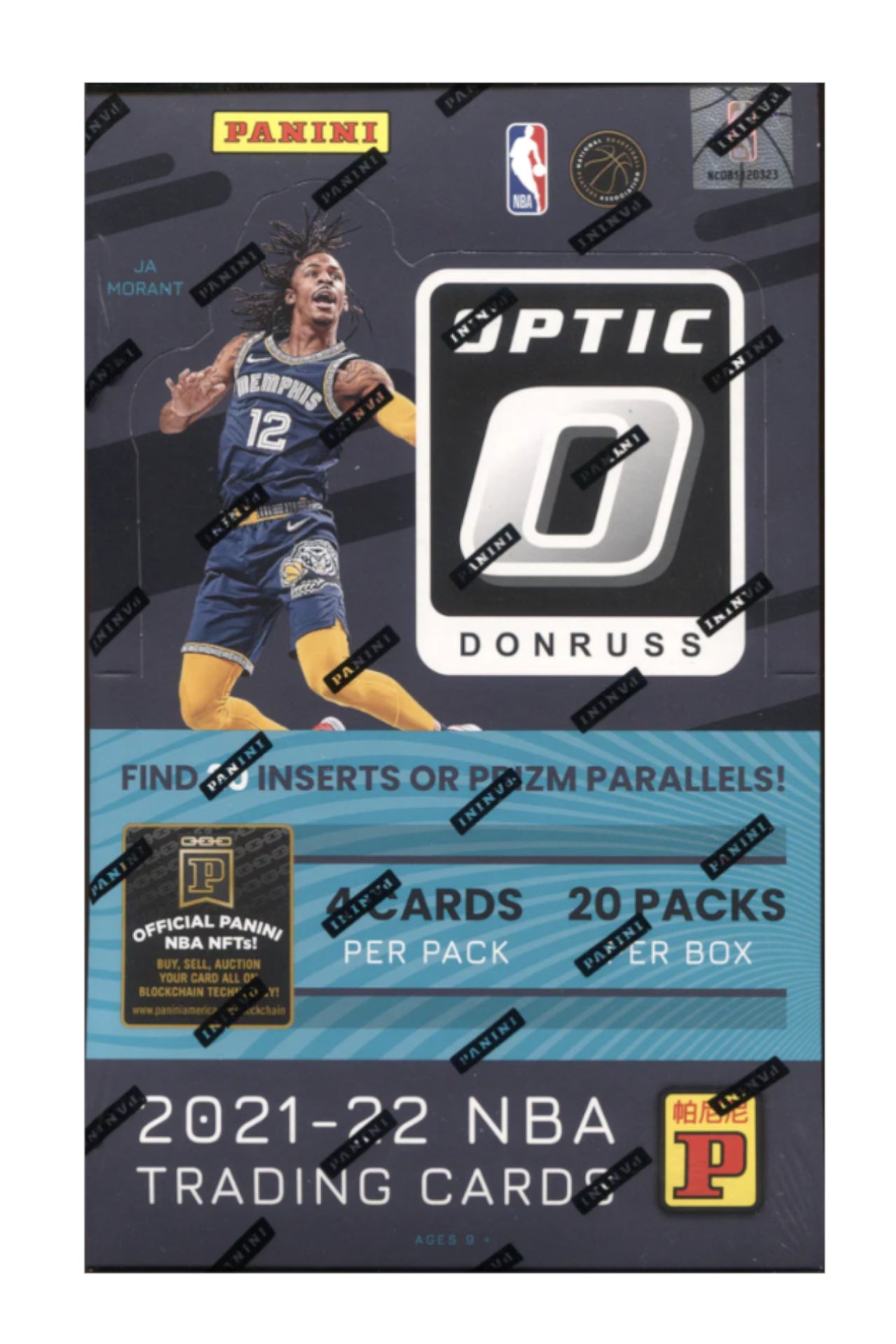 2021/22 Panini Donruss Optic Asia Basketball Box - Trading Card Market