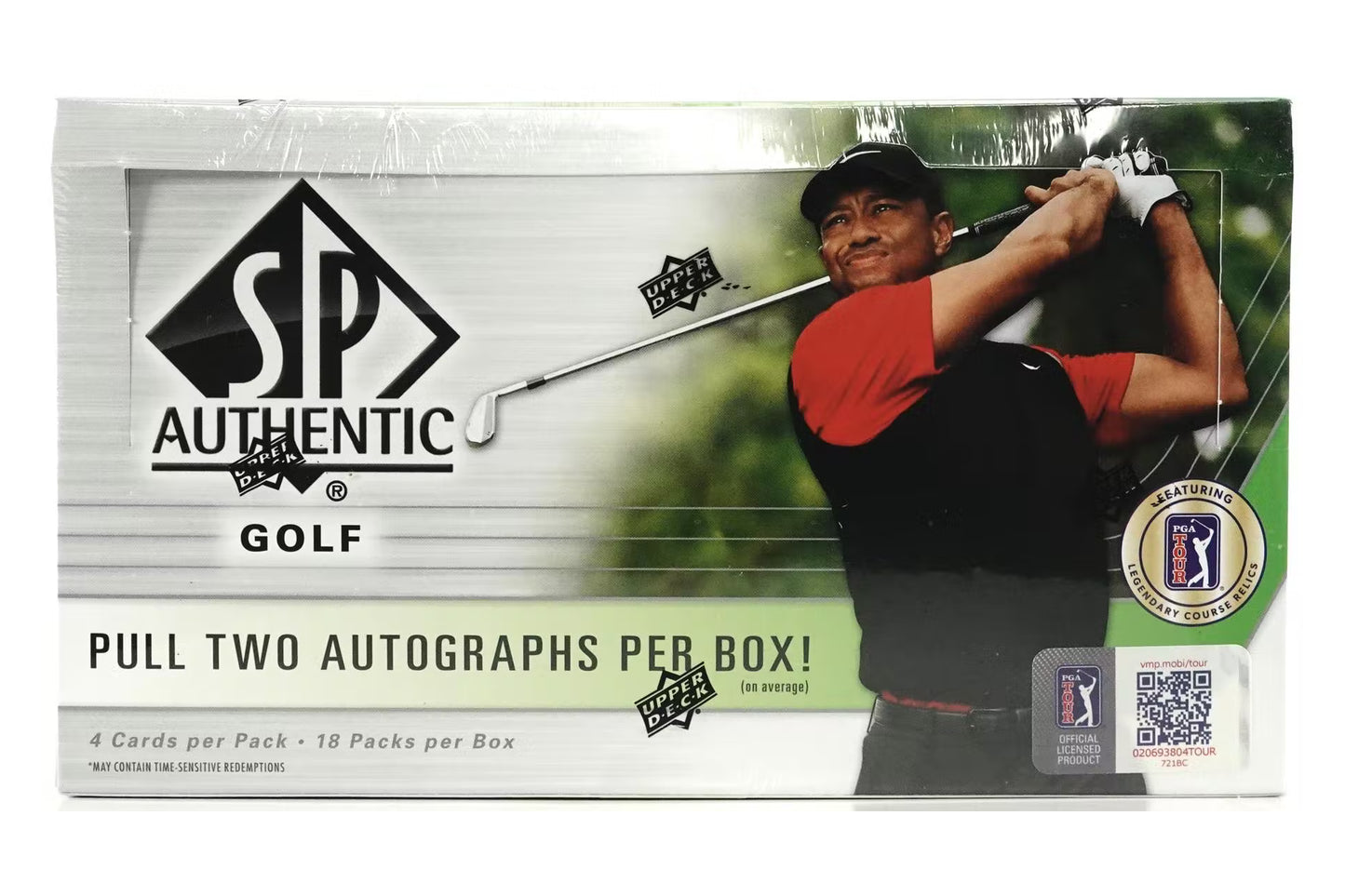 2021 Upper Deck SP Authentic Golf Hobby Box - Trading Card Market