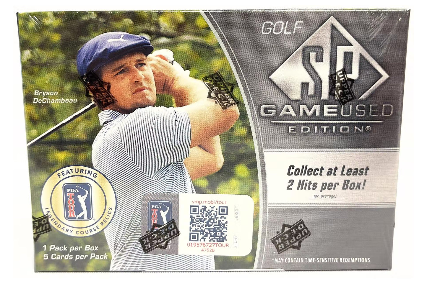 2021 Upper Deck SP Game Used Golf Hobby Box - Trading Card Market