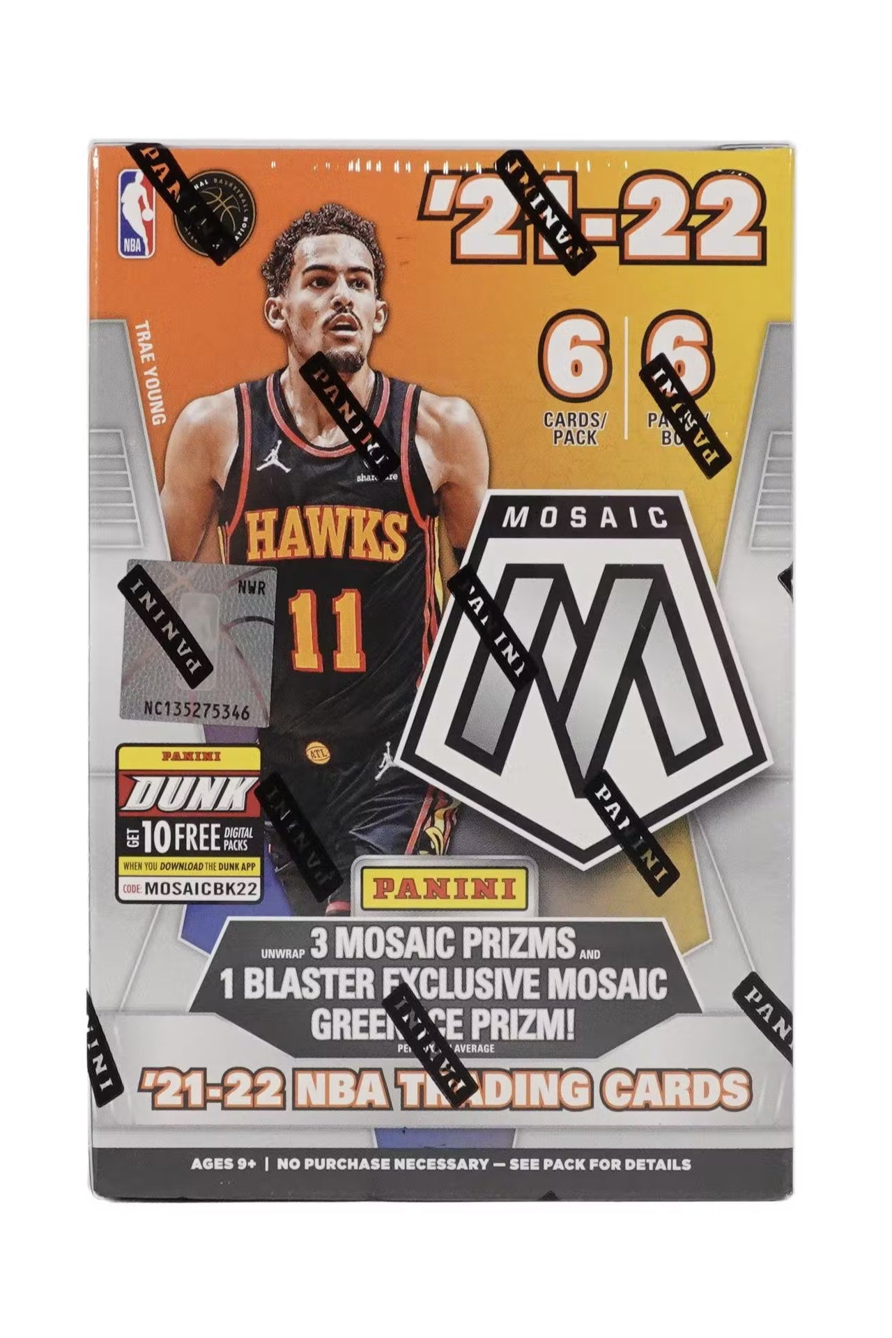 2021/22 Panini Mosaic Basketball Blaster Box (Fanatics) - Trading Card Market