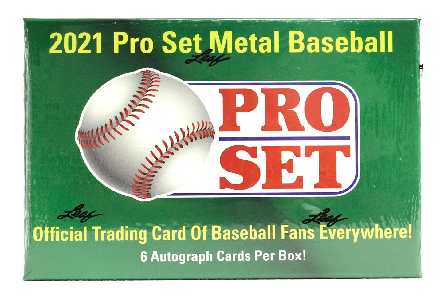 2021 Leaf Pro Set Metal Baseball Hobby Box - Trading Card Market