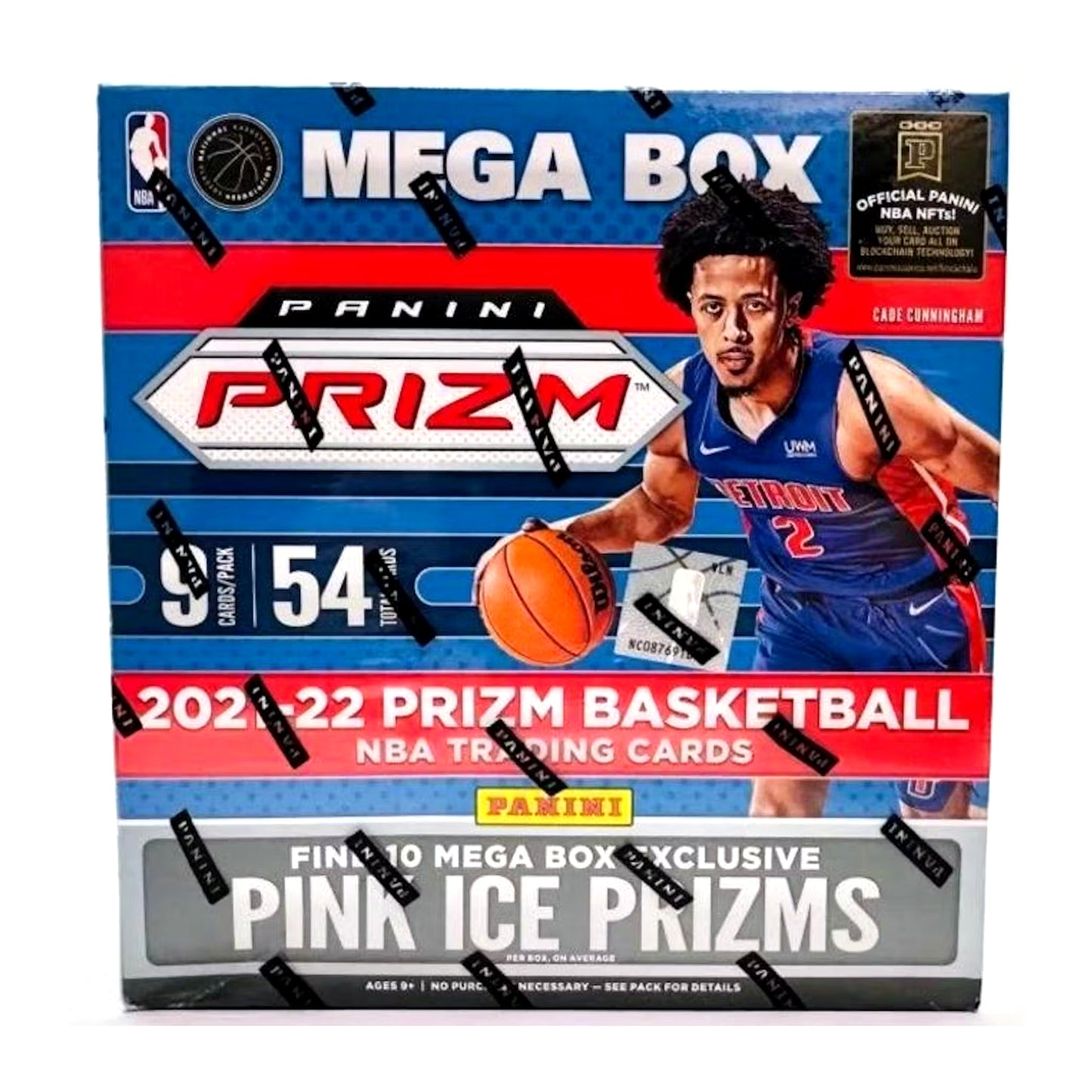 2021/22 Panini Prizm Basketball Retail Mega Box (Pink Ice Prizms) - Trading Card Market