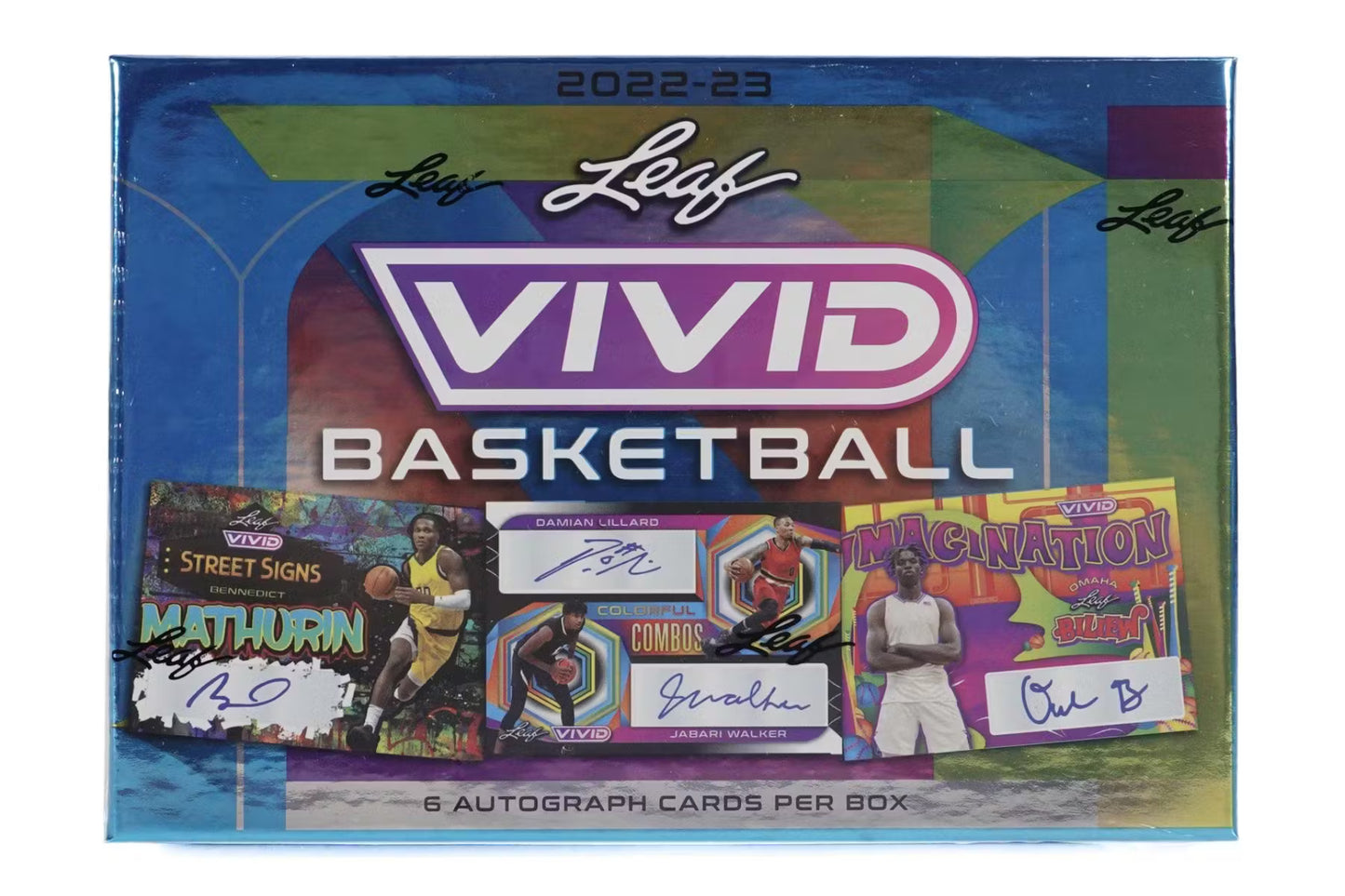 2022/23 Leaf Vivid Basketball Hobby Box - Trading Card Market