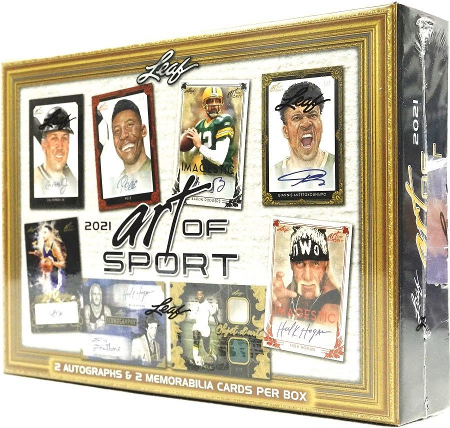 2021 Leaf Art of Sport Multi - Sport Hobby Box - Trading Card Market