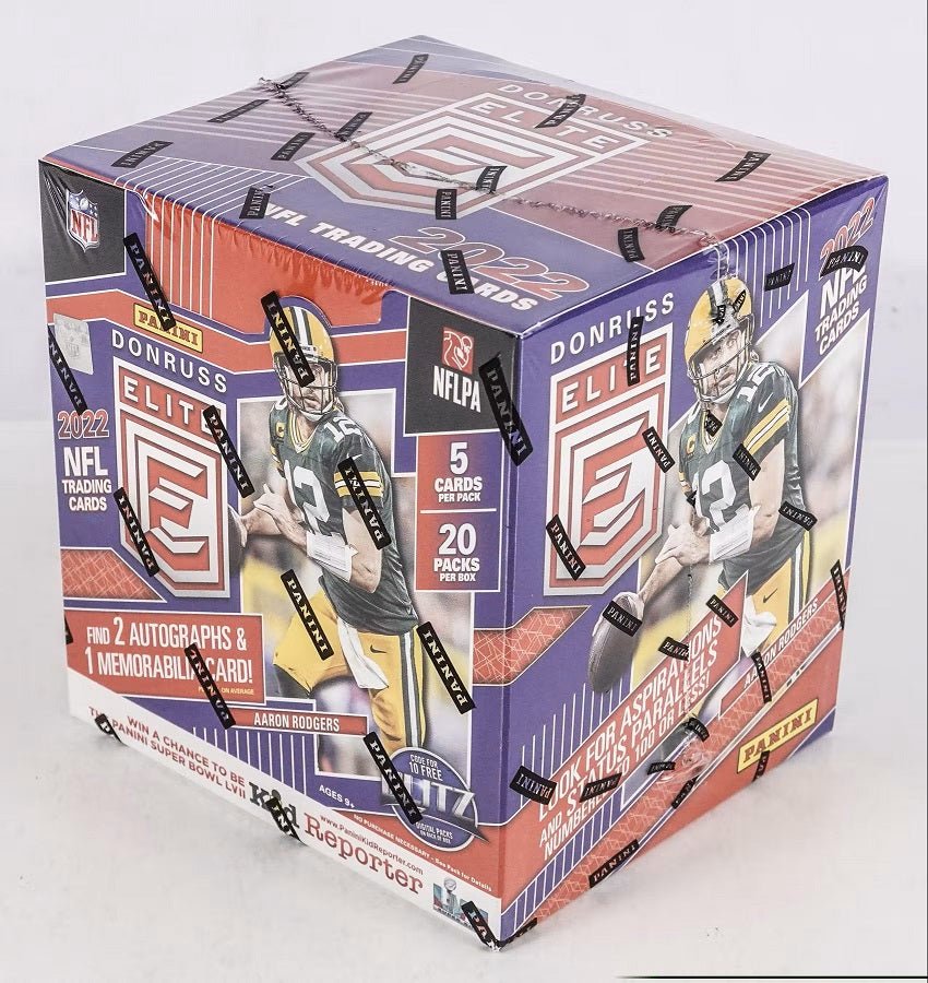 2022 Panini Donruss Elite Football Hobby Box - Trading Card Market