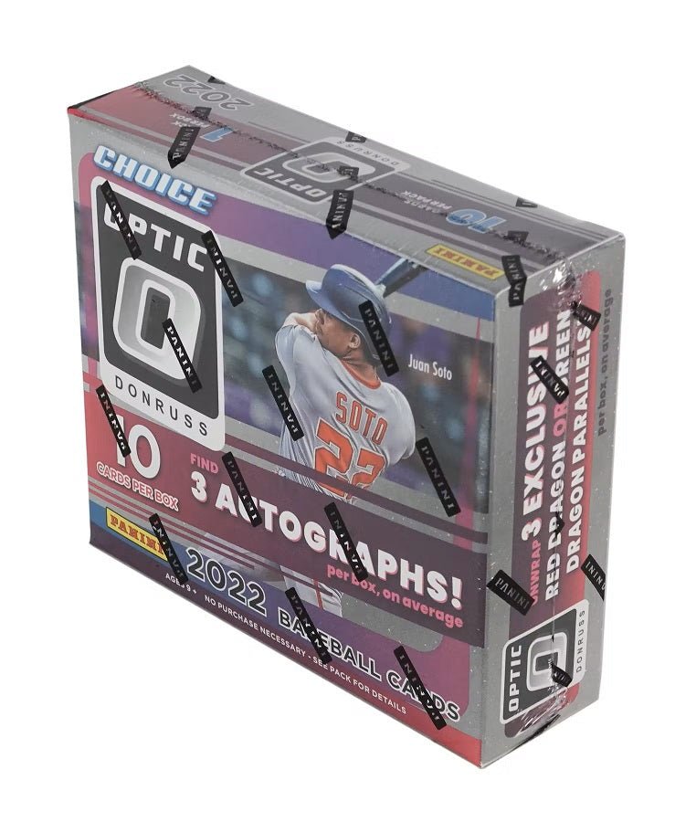 2022 Panini Donruss Optic Choice Baseball Hobby Box - Trading Card Market