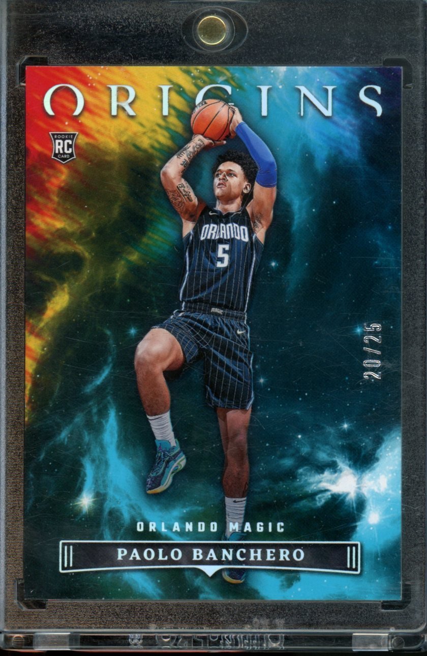 2022/23 Panini Origins Paolo Banchero Rookie Blue /25 Magic - Trading Card Market