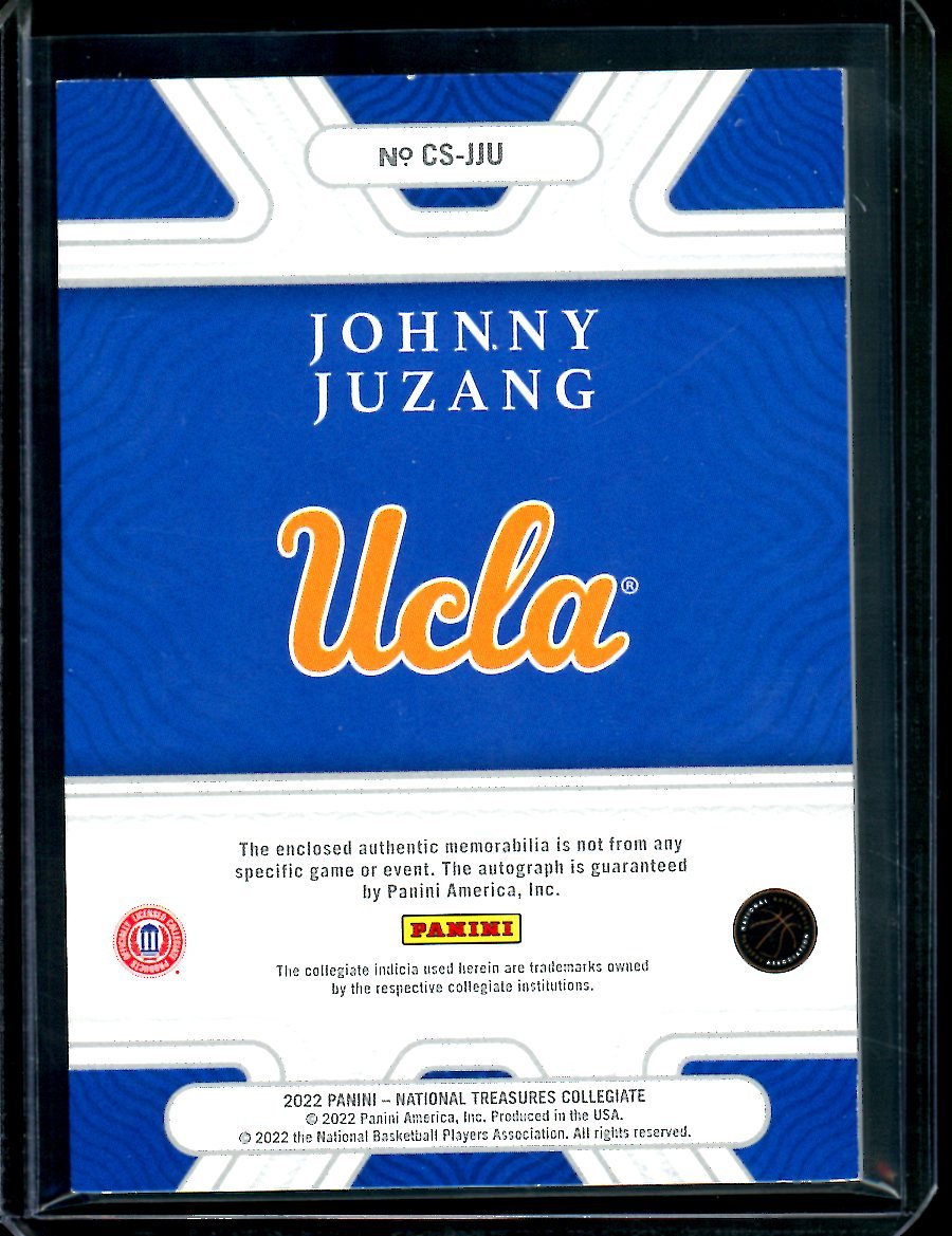 2022/23 Panini National Treasures Collegiate Johnny Juzang RPA Gold /10 UCLA - Trading Card Market