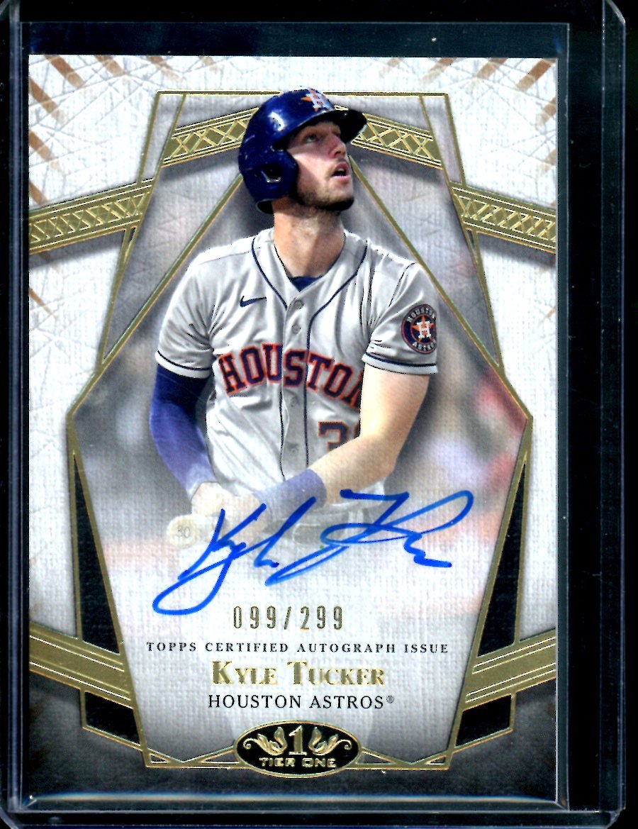 2022 Topps Tier One Kyle Tucker Auto /299 Astros – Trading Card Market