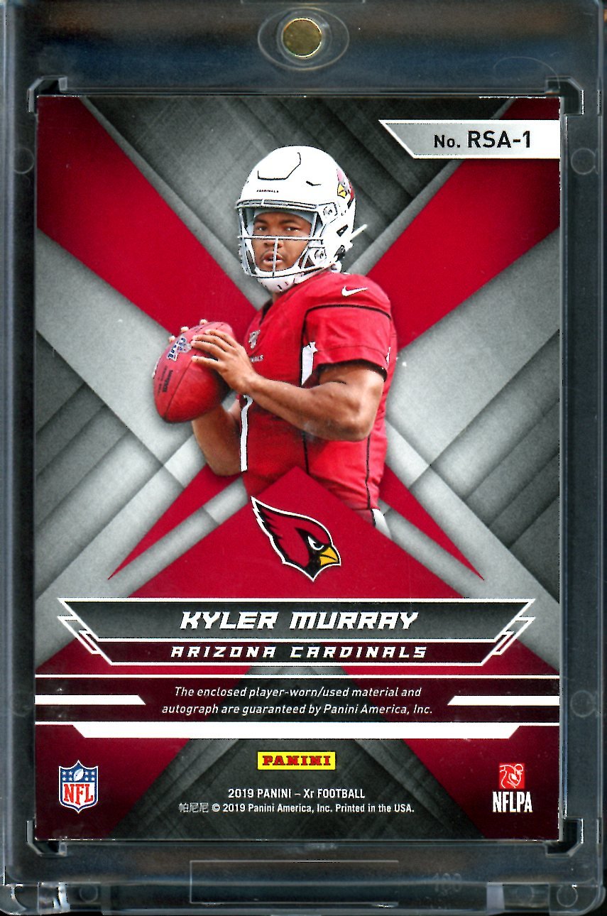 2019 Panini XR Kyler Murray Rookie RPA /25 Cardinals - Trading Card Market