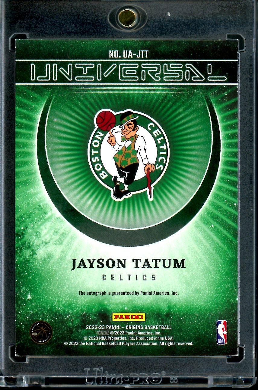 2022/23 Panini Origins Jayson Tatum Universal Auto Pink /25 Celtics - Trading Card Market