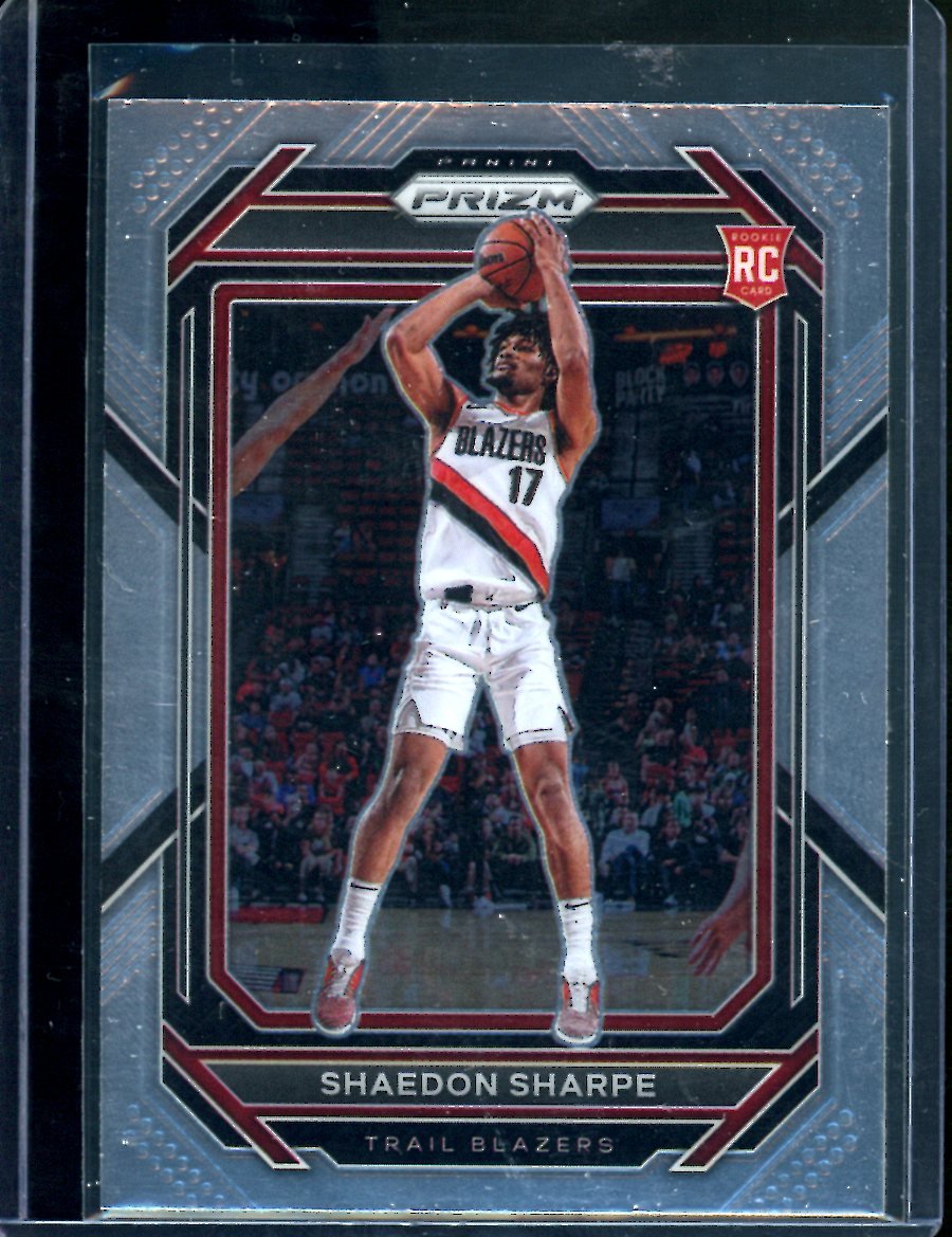 2022/23 Panini Prizm Shaedon Sharpe Rookie Trailblazers - Trading Card Market