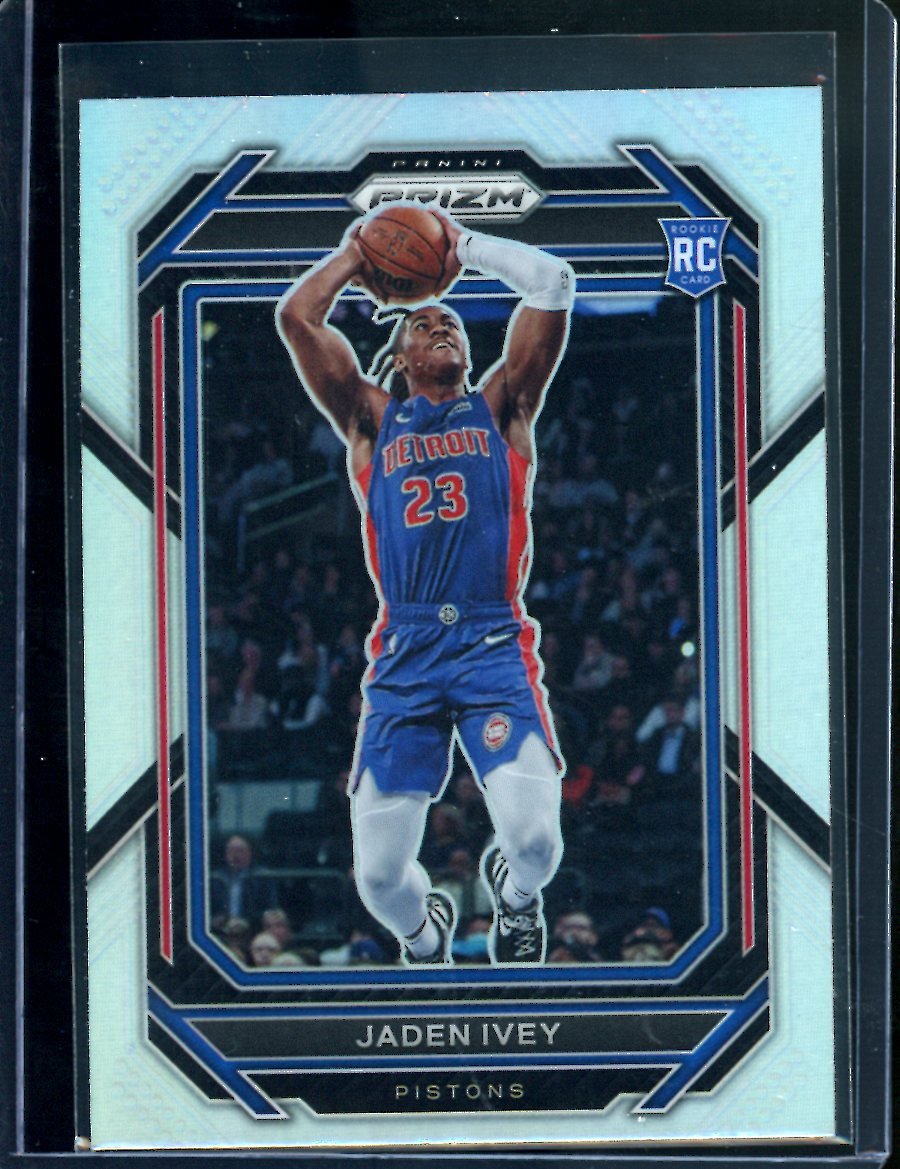 2022/23 Panini Prizm Jaden Ivey Rookie Silver Pistons - Trading Card Market